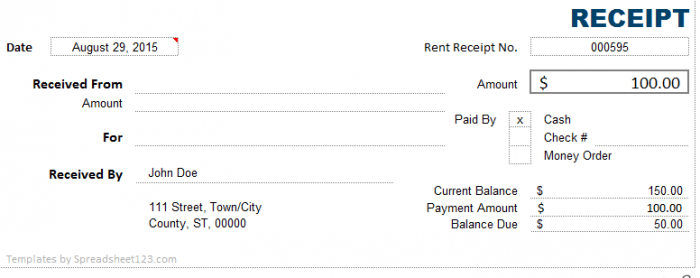 5 Charitable Donation Receipt Templates Free Sample