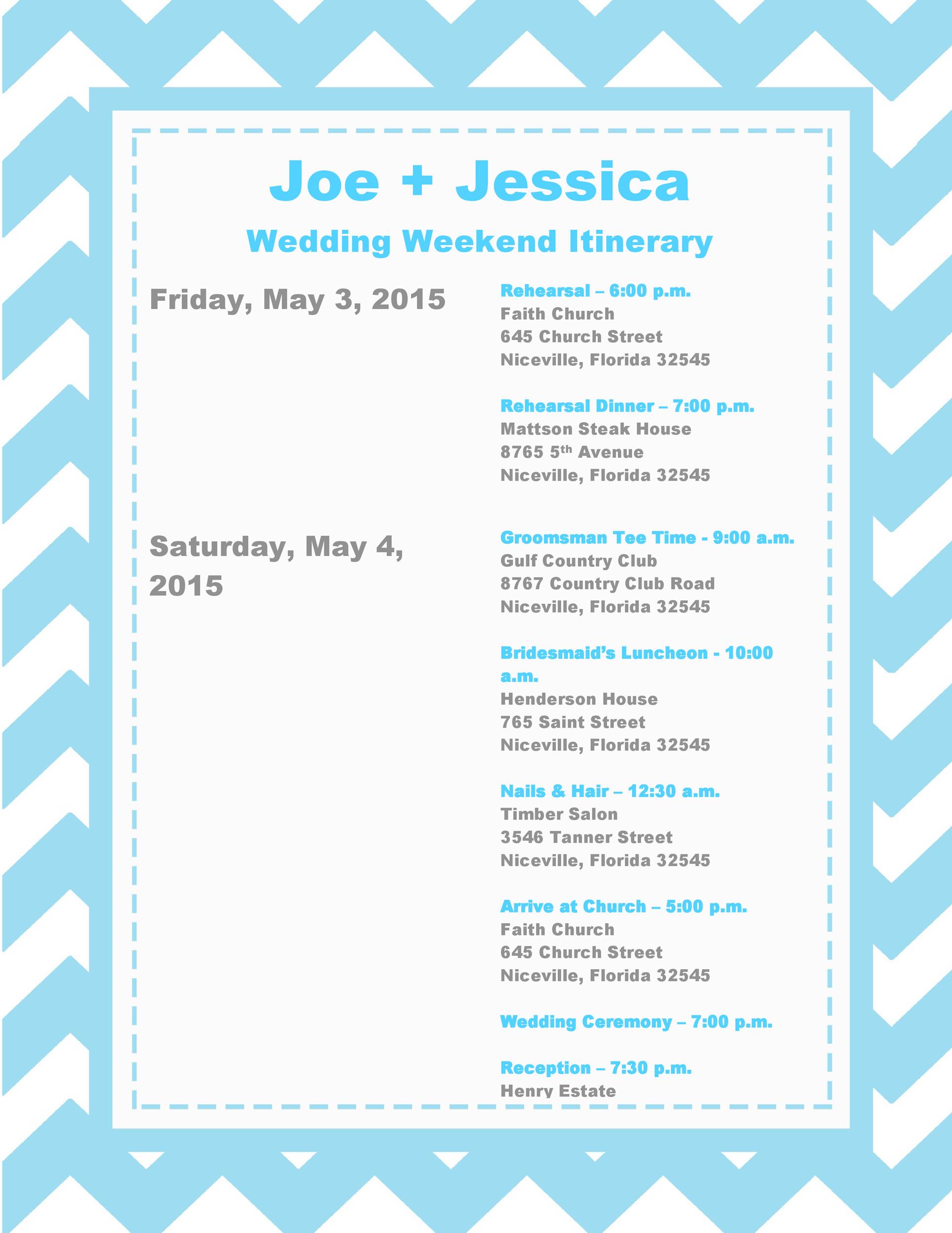 wedding-itinerary-template-free-printable-templates