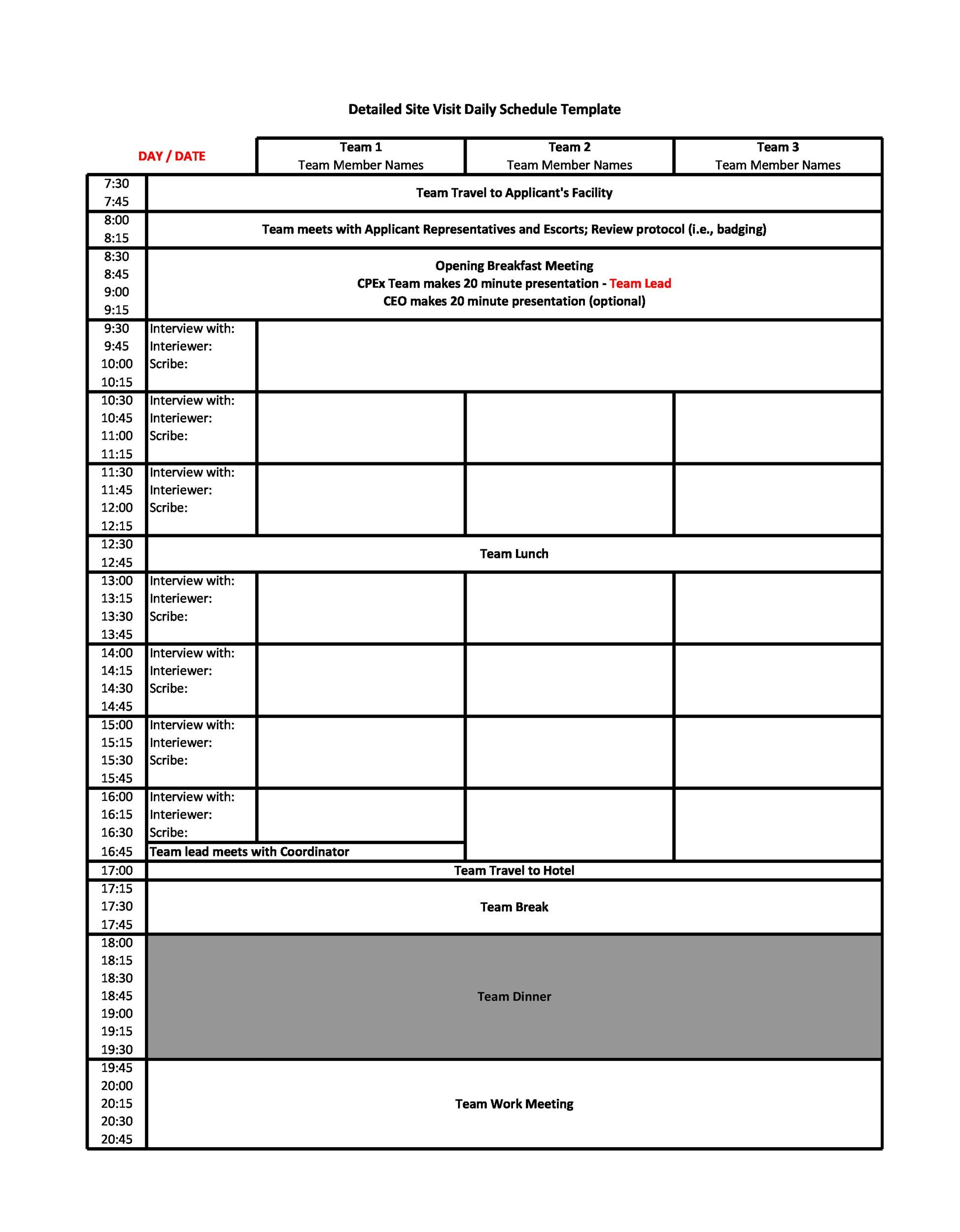 17-perfect-daily-work-schedule-templates-templatelab