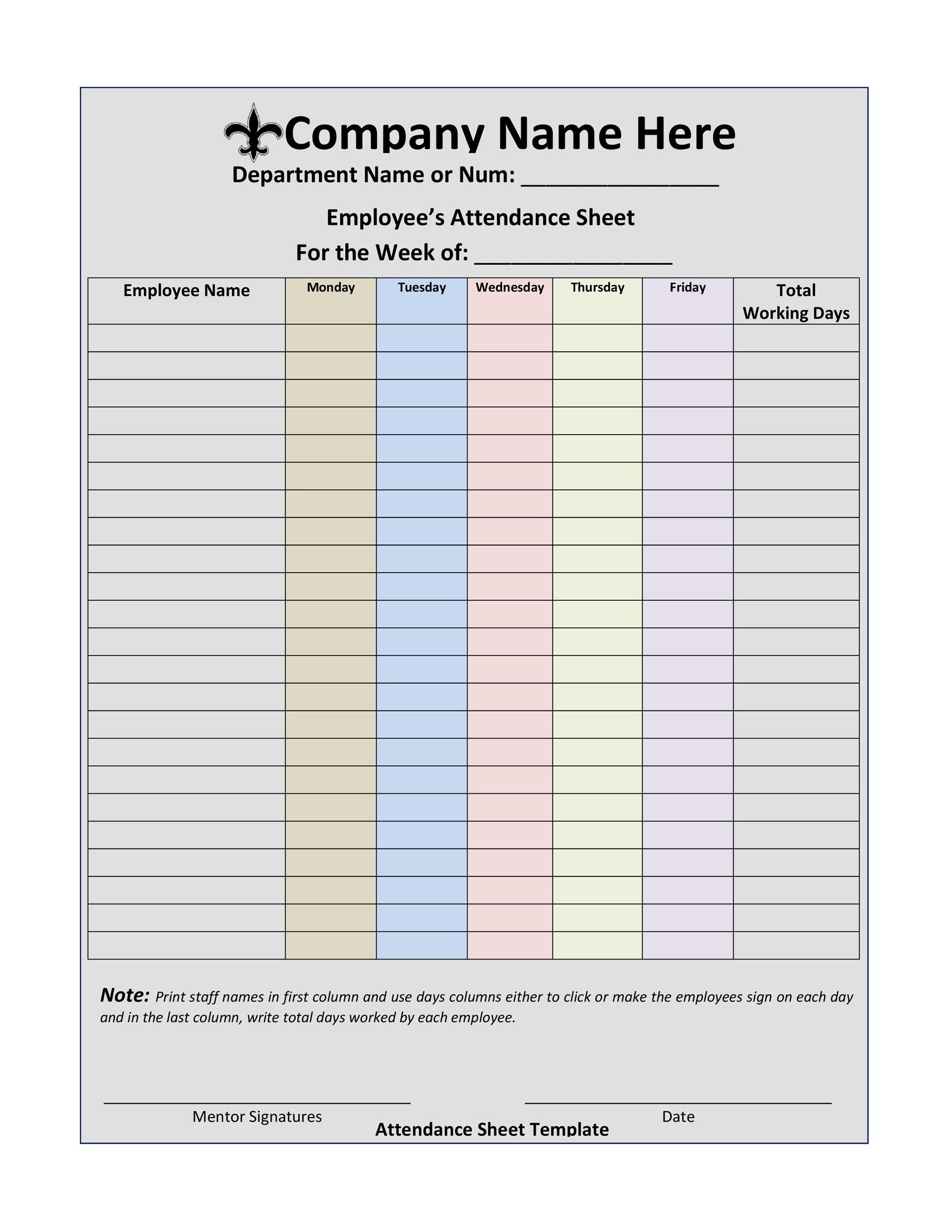 weekly-attendance-sheet-template-teachers-resources