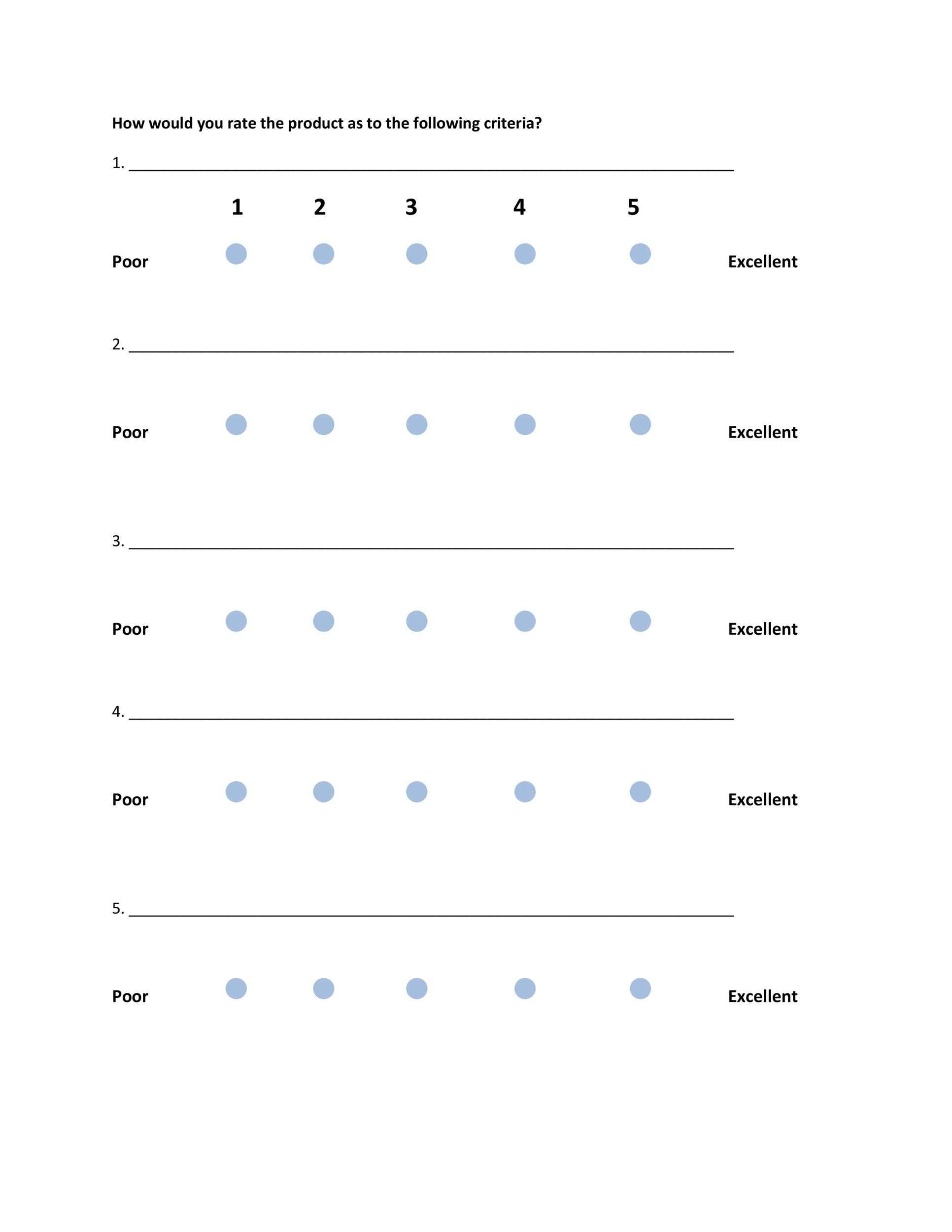 30 Free Likert Scale Templates & Examples Template Lab