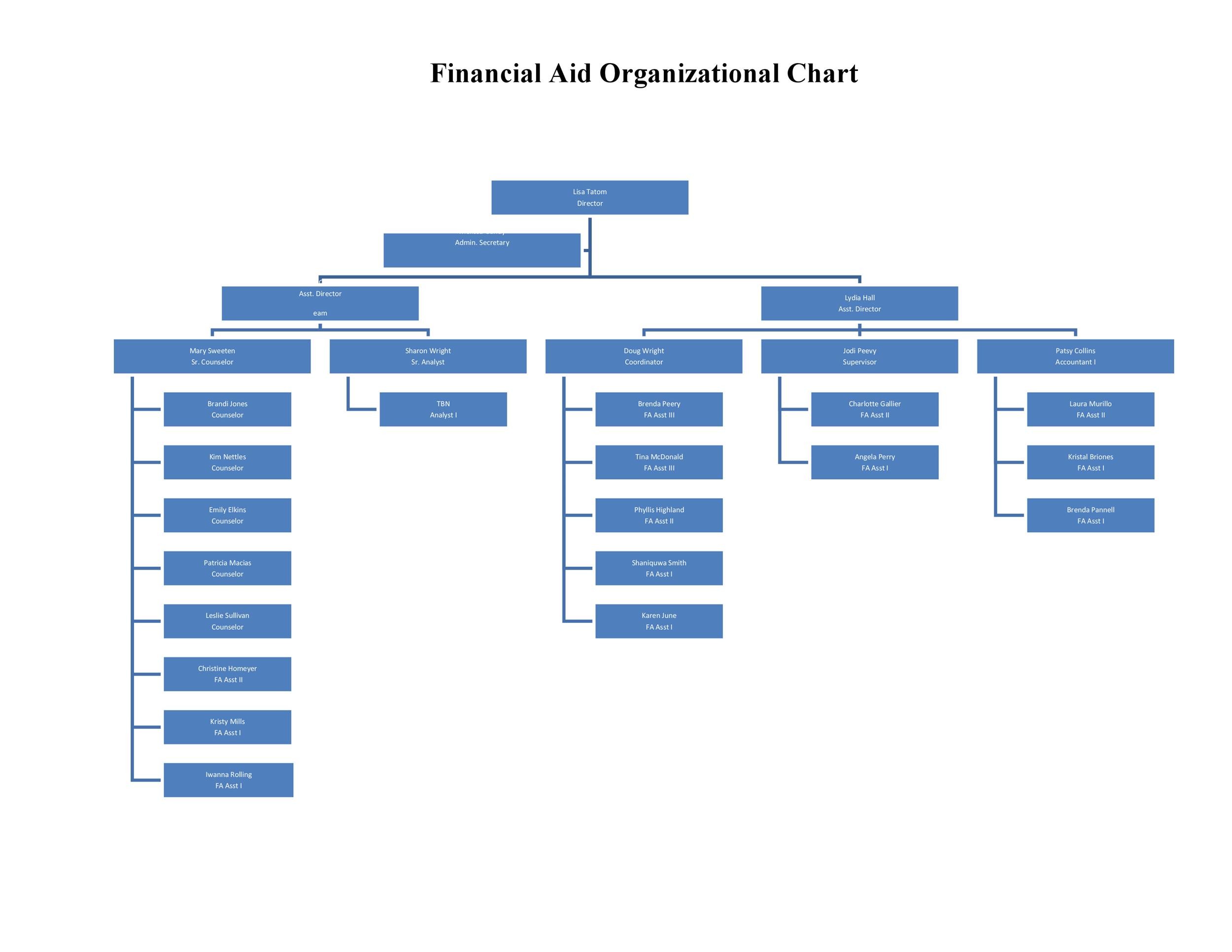Organizational Chart Template For Word