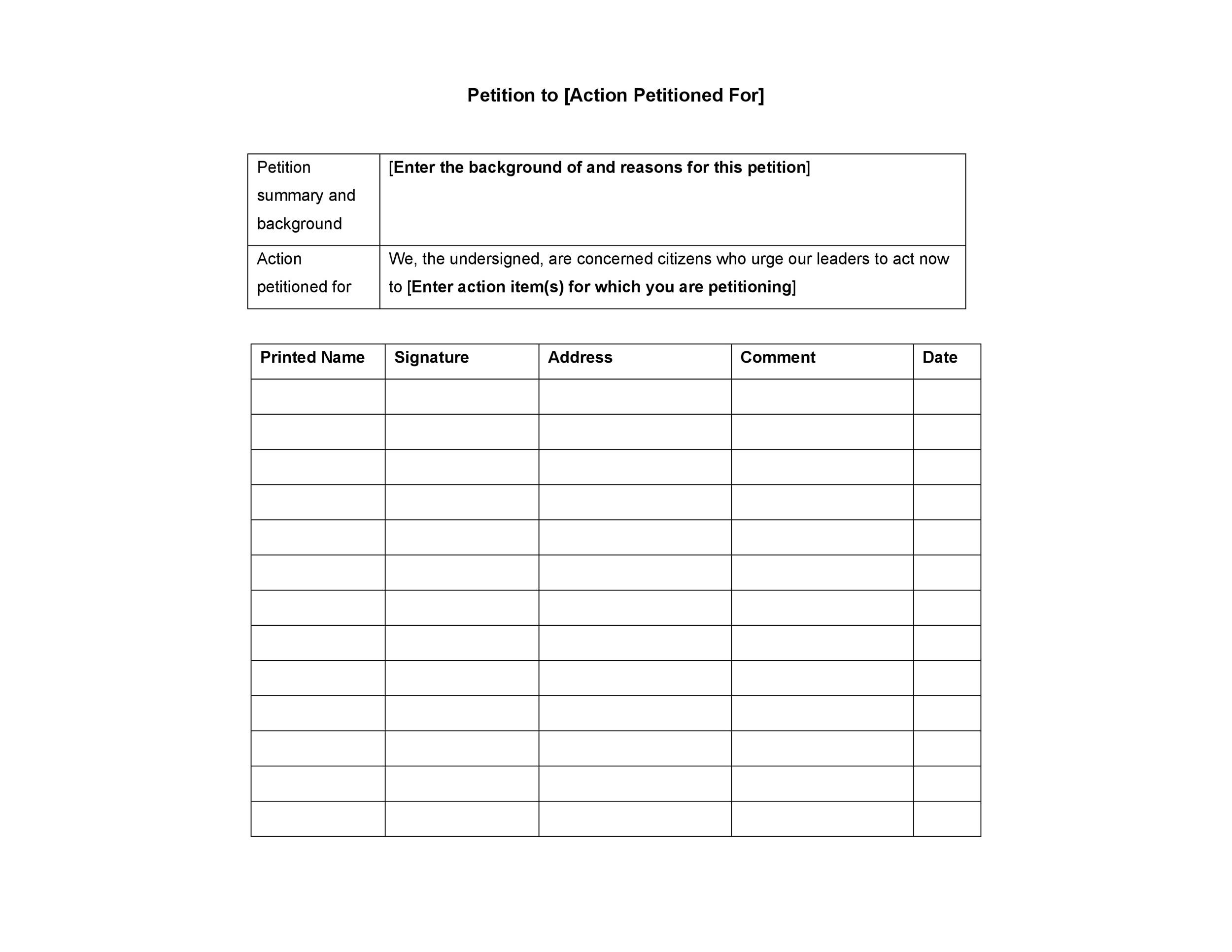 blank-petition-template-free-printable-templates