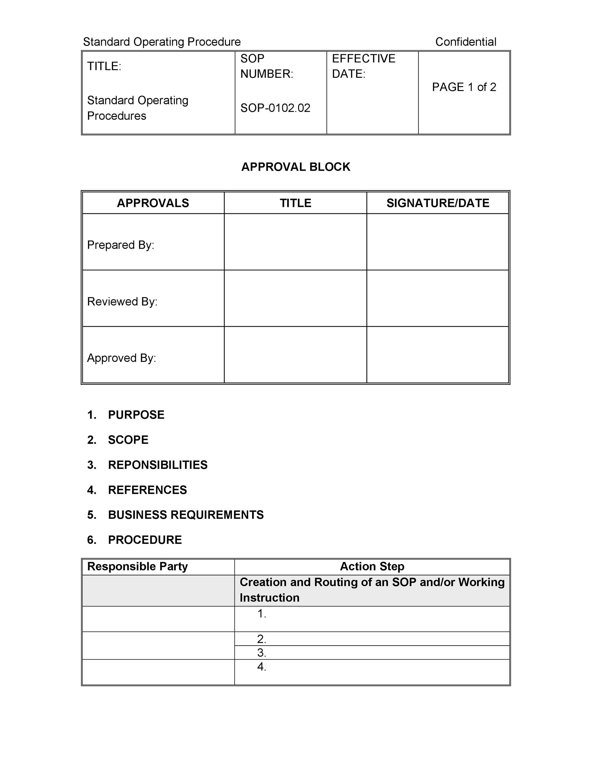 Policies And Procedures Template For Small Business klauuuudia
