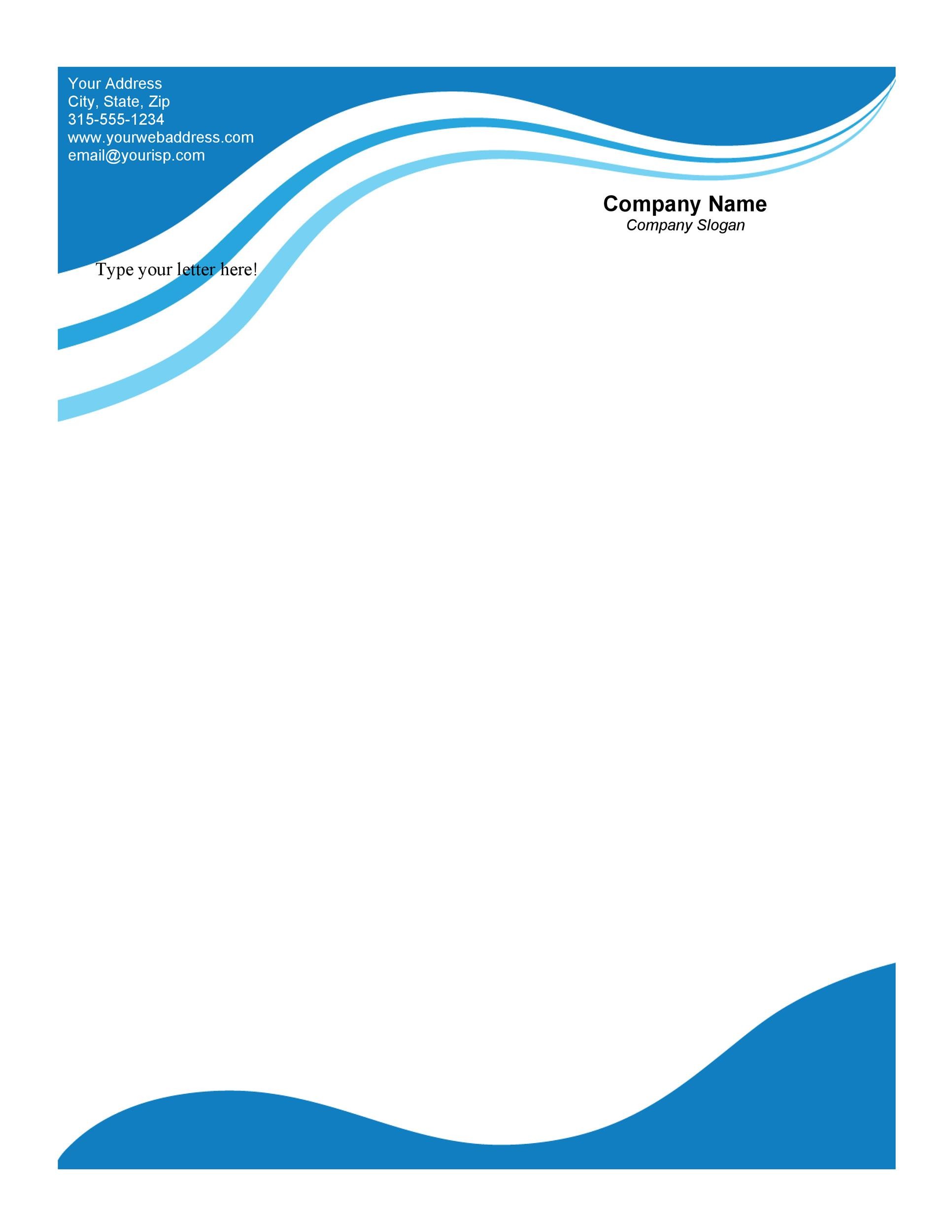 coreldraw letterhead templates free download