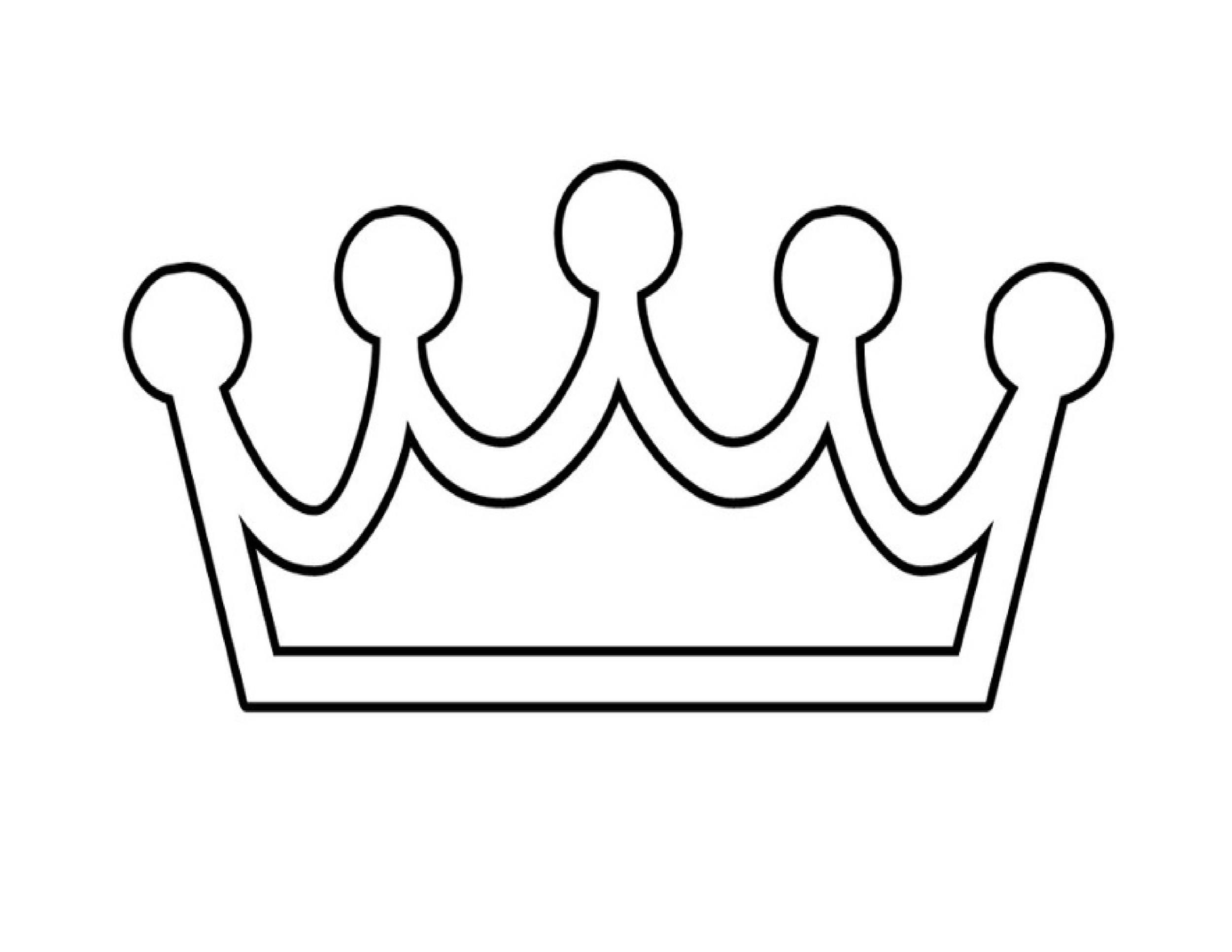 Printable Crown Template For Queen Printable Templates