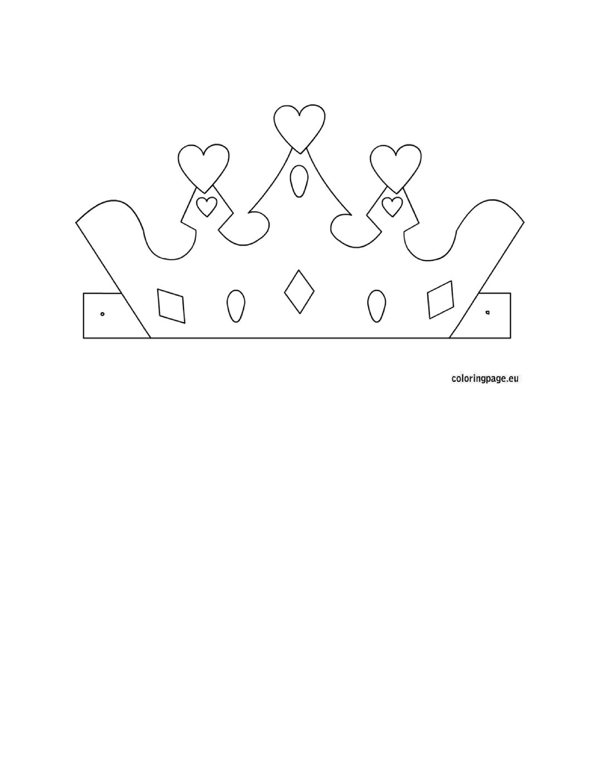 Crown Cut Out Printable TUTORE ORG Master Of Documents