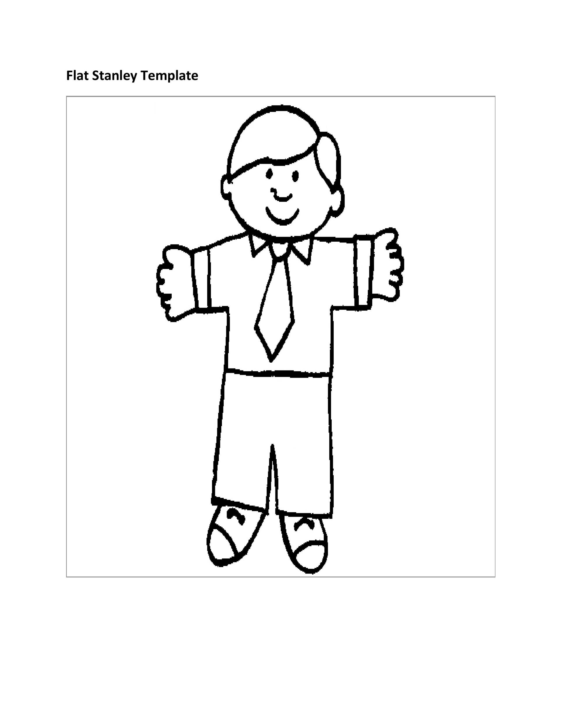 37 Flat Stanley Templates & Letter Examples ᐅ Template Lab