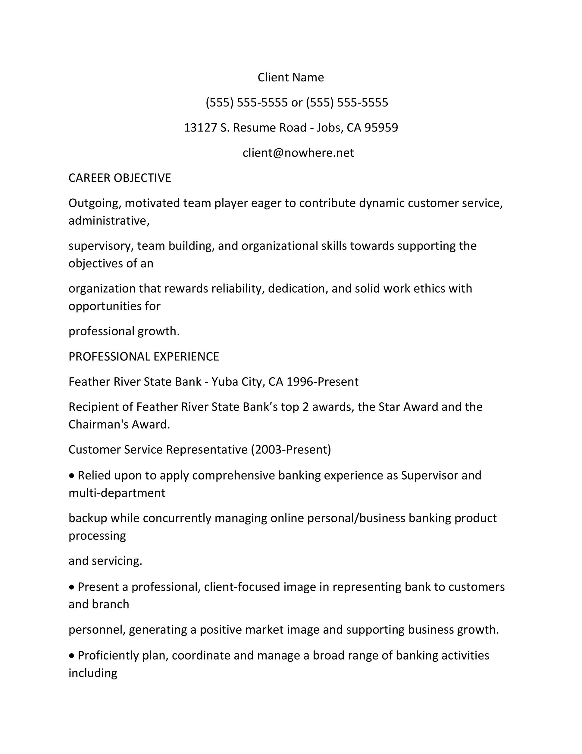 30 customer service resume examples template lab