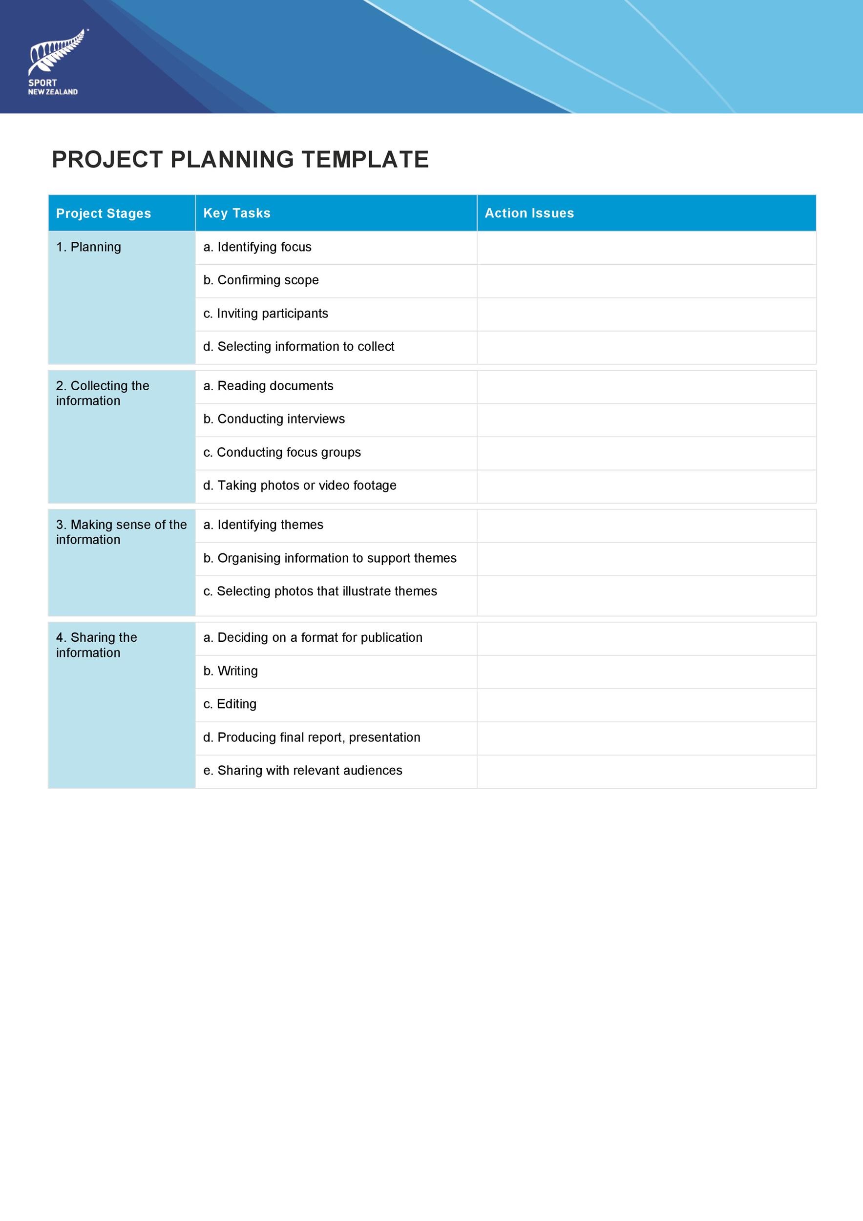 48 Professional Project Plan Templates Excel Word Pdf Templatelab 