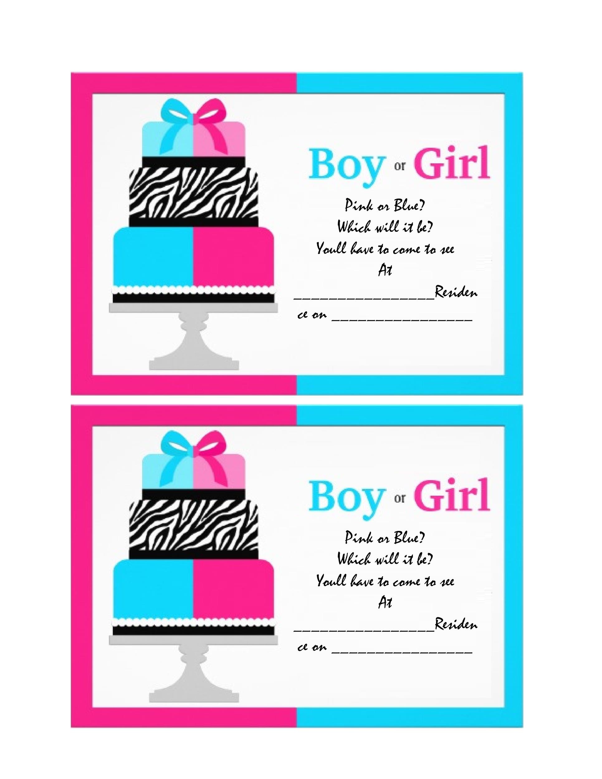 gender-reveal-invitations-templates