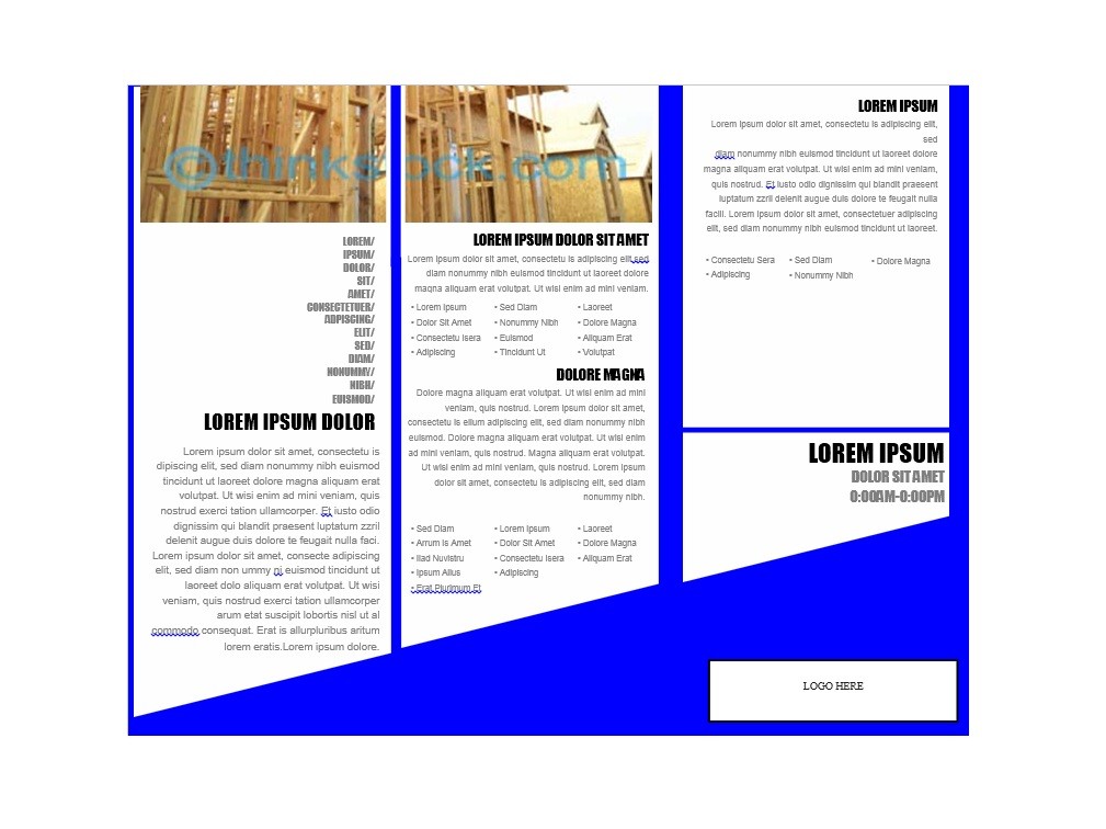 Online Free Brochure Design Templates