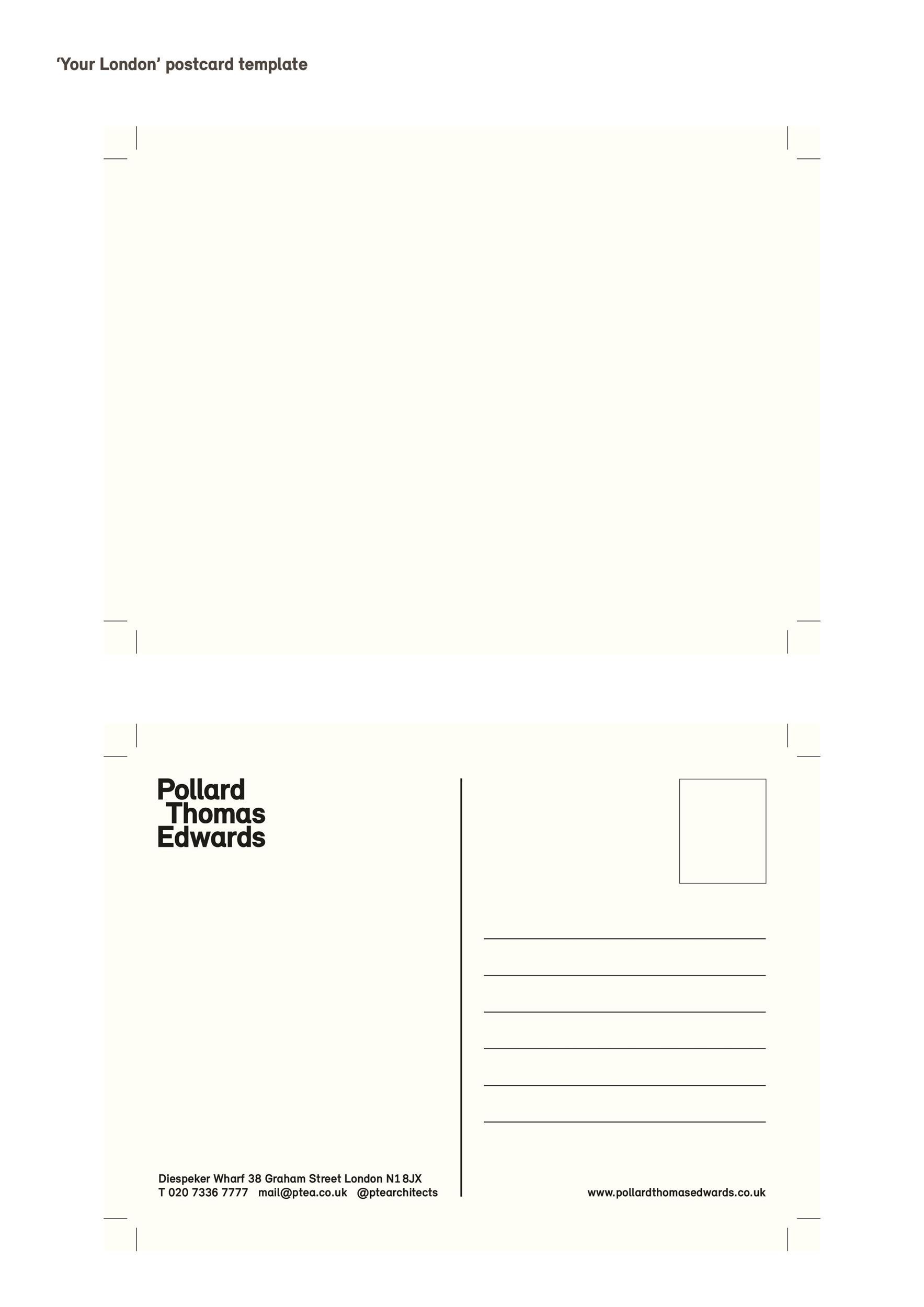 40  Great Postcard Templates Designs Word   PDF ᐅ TemplateLab