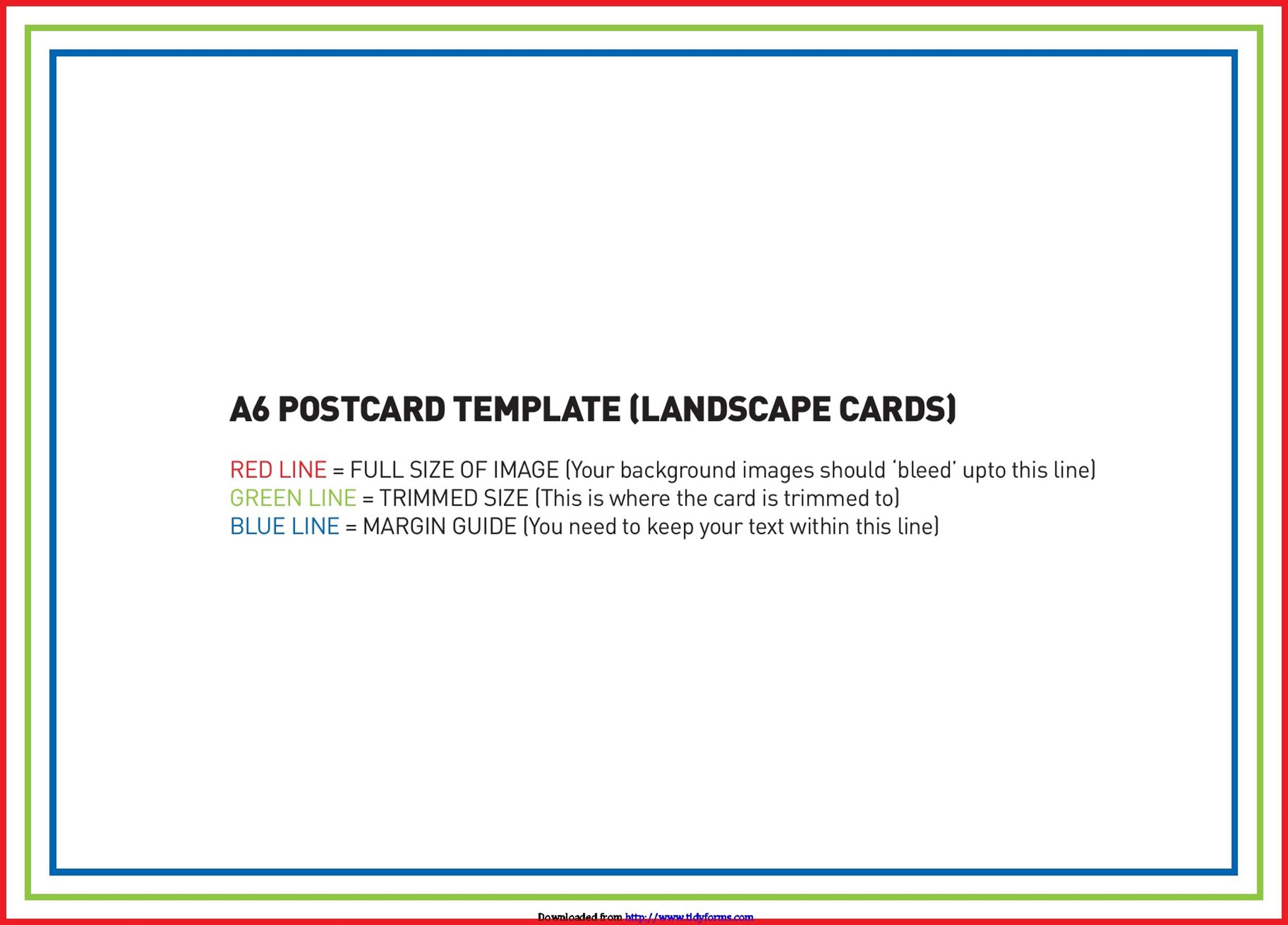 40  Great Postcard Templates Designs Word   PDF ᐅ TemplateLab