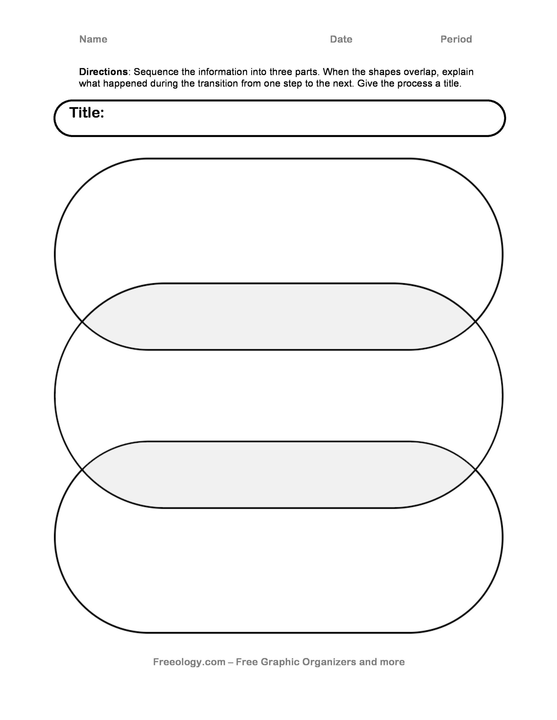 Venn Diagram Graphic Organizer Printable