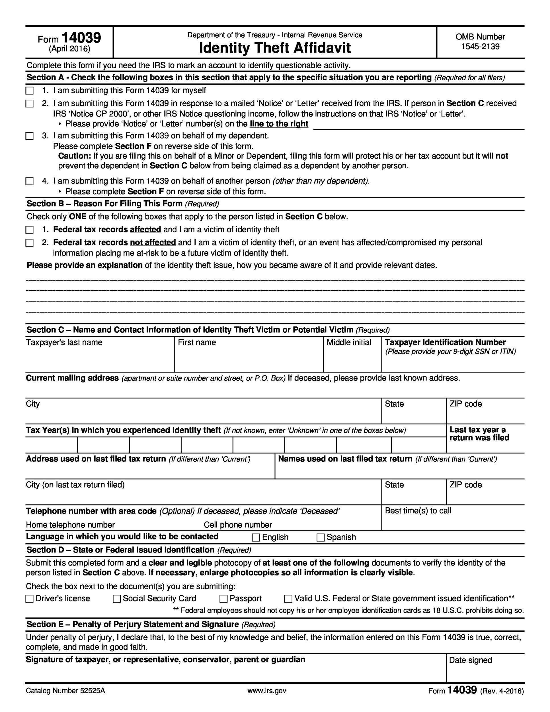 48 Sample Affidavit Forms And Templates Affidavit Of Support Form 4397