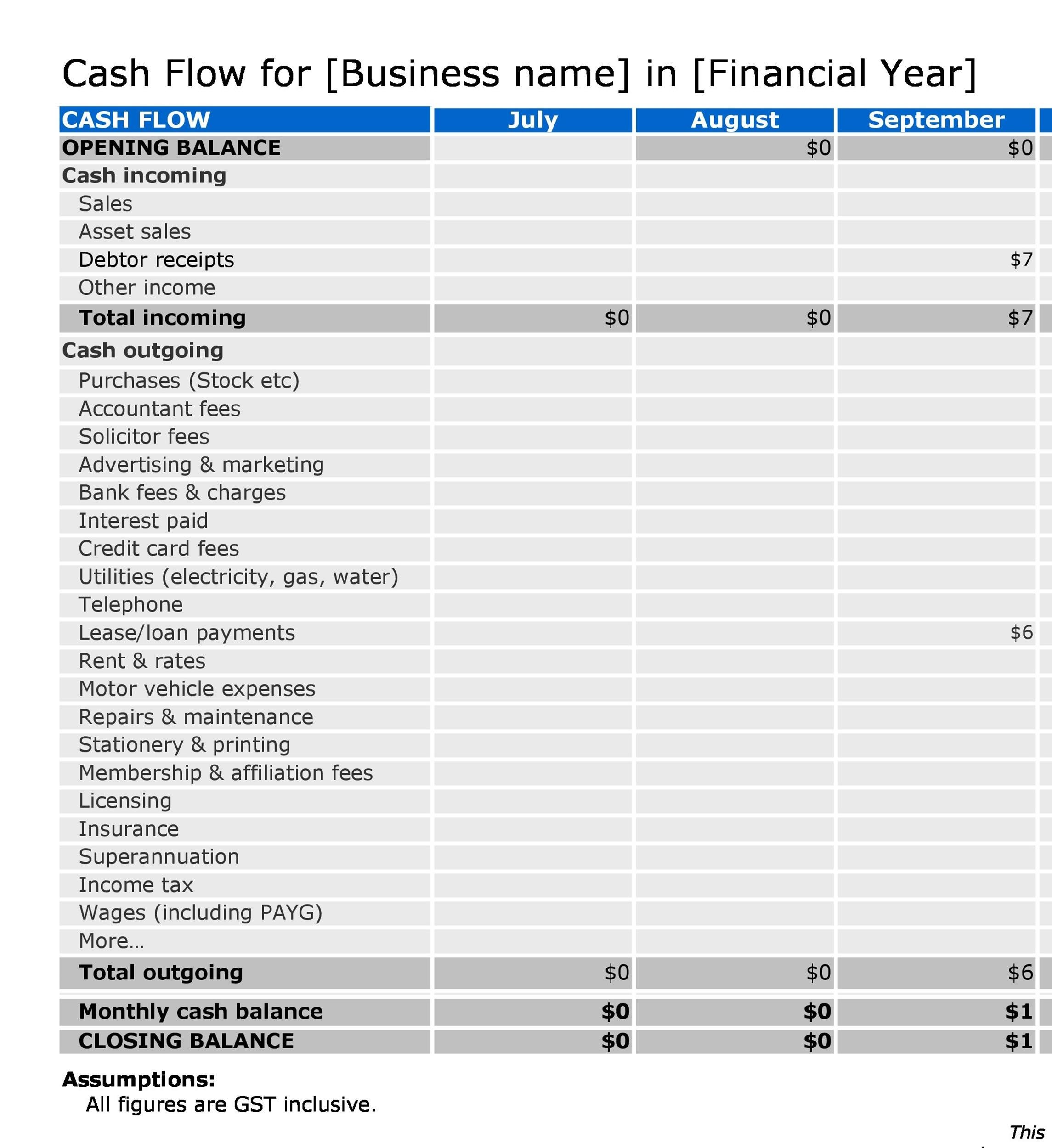 40+ FREE Cash Flow Statement Templates & Examples Template Lab