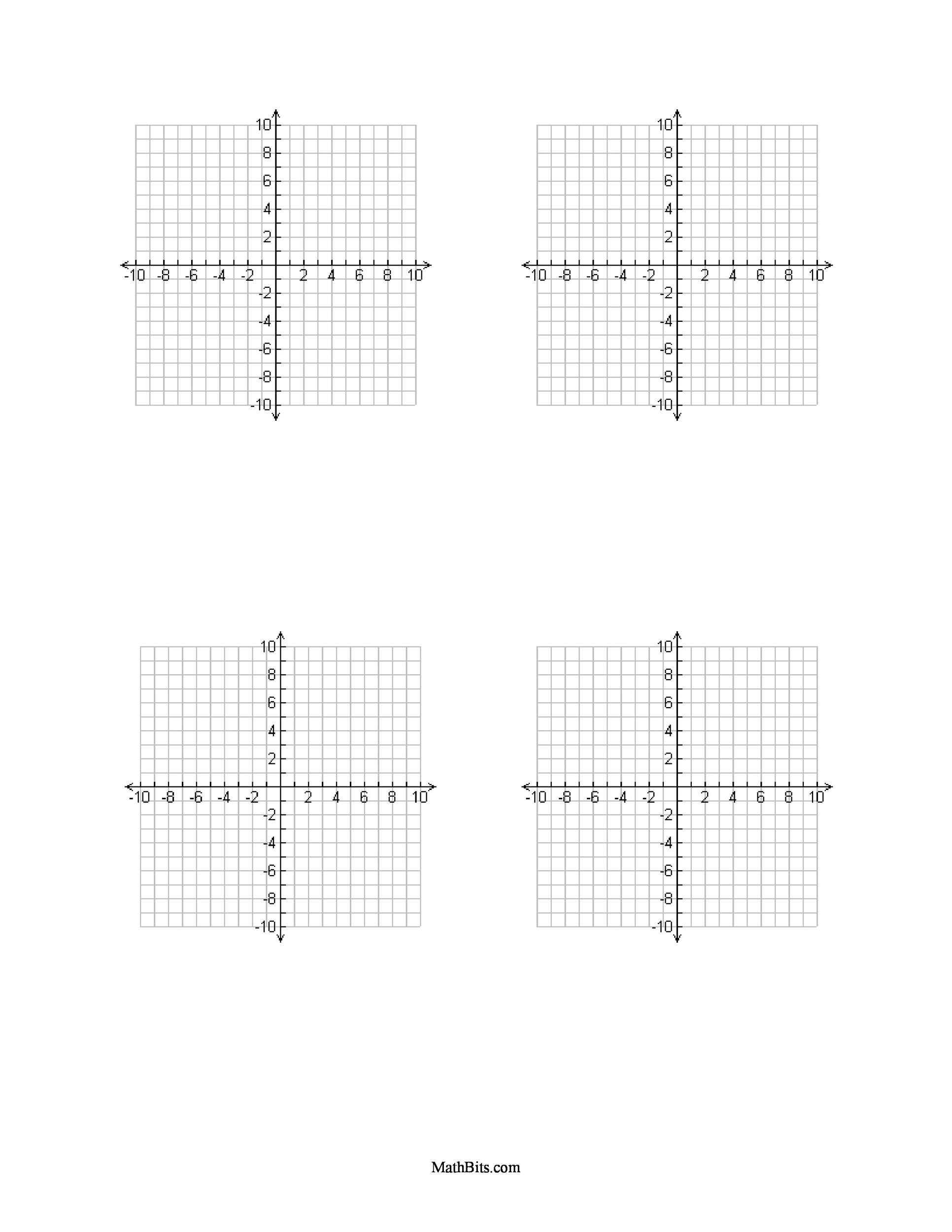 30 Free Printable Graph Paper Templates Word PDF Template Lab