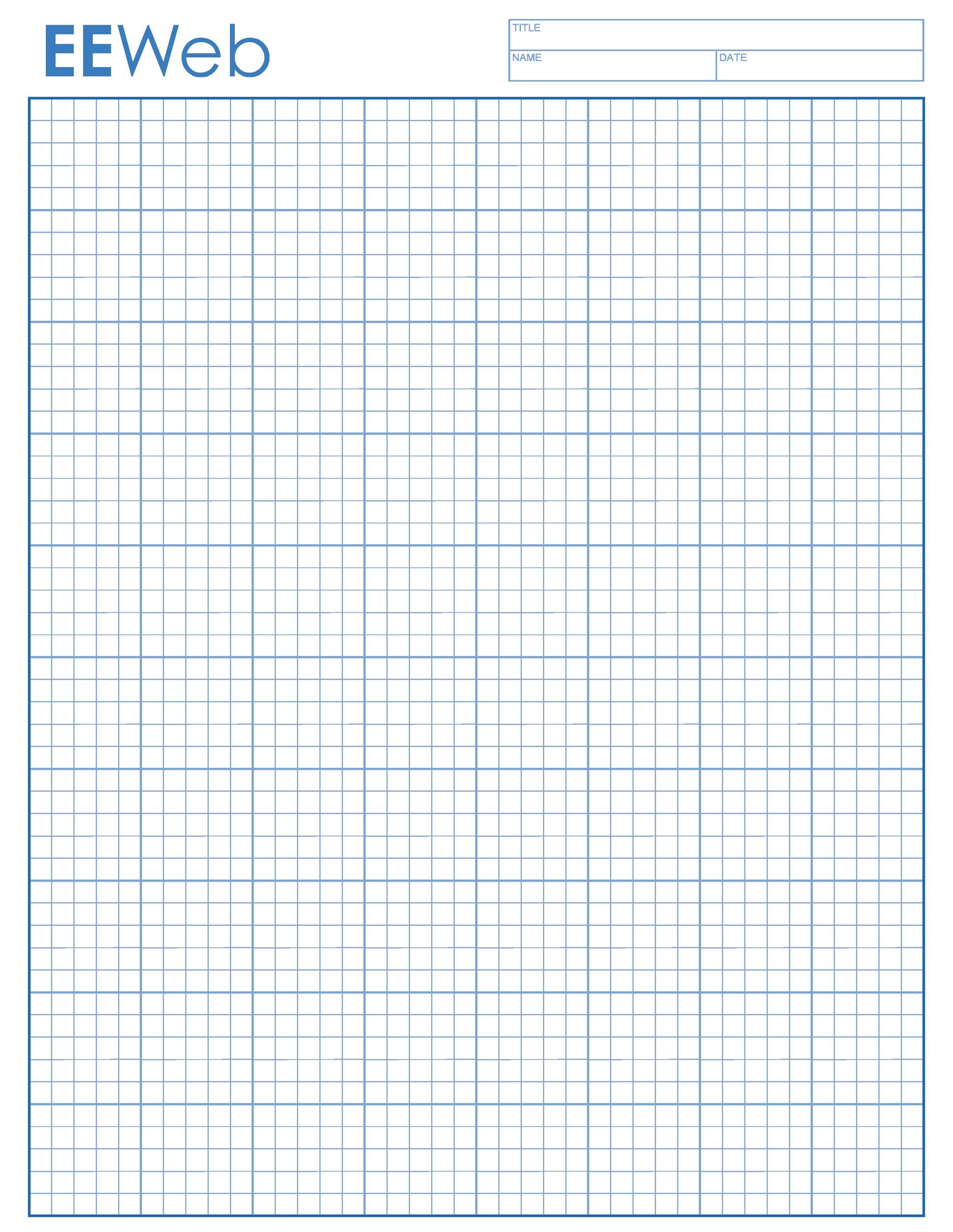 Printable Math Graph Paper