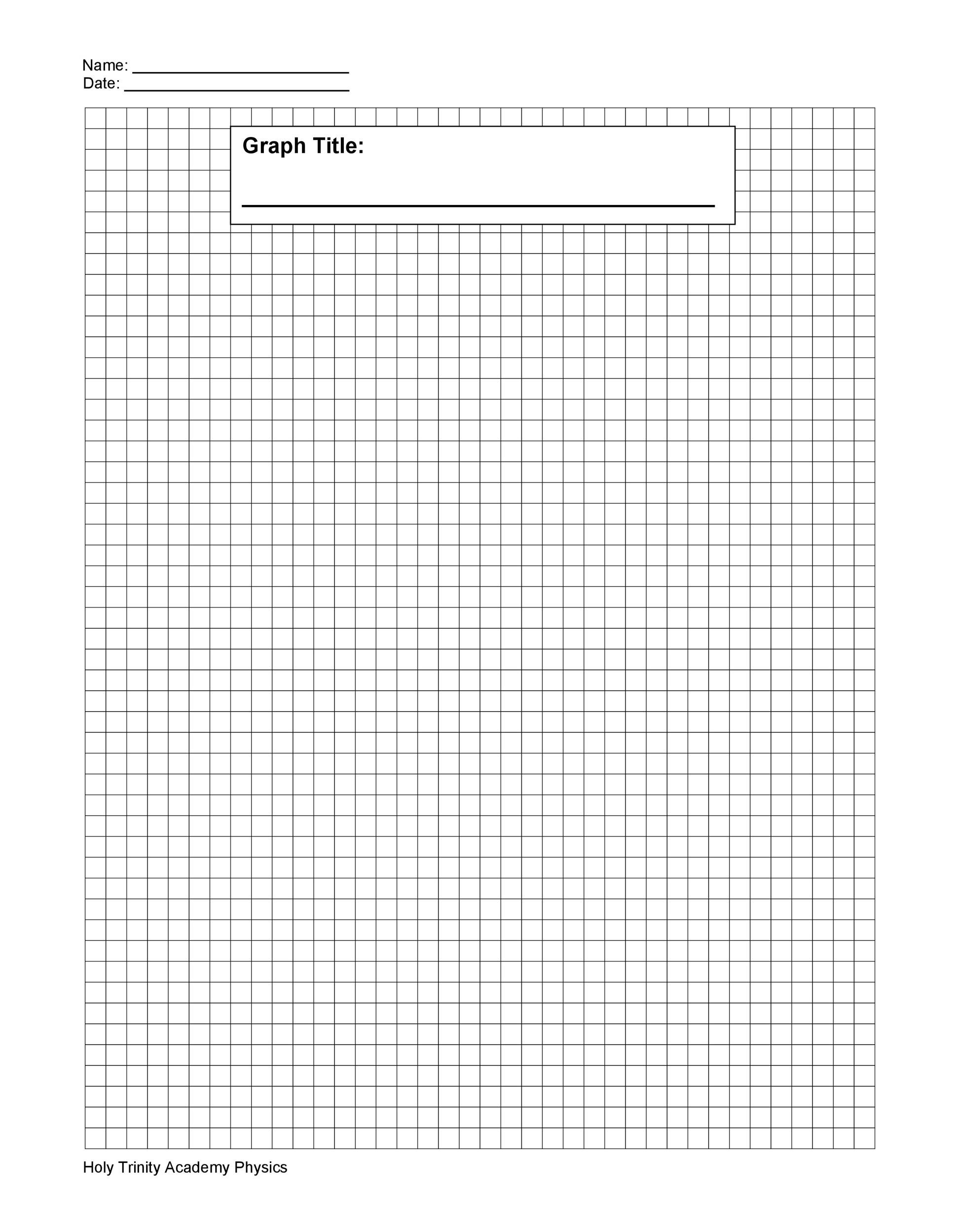 30+ Free Printable Graph Paper Templates (Word, PDF) Template Lab