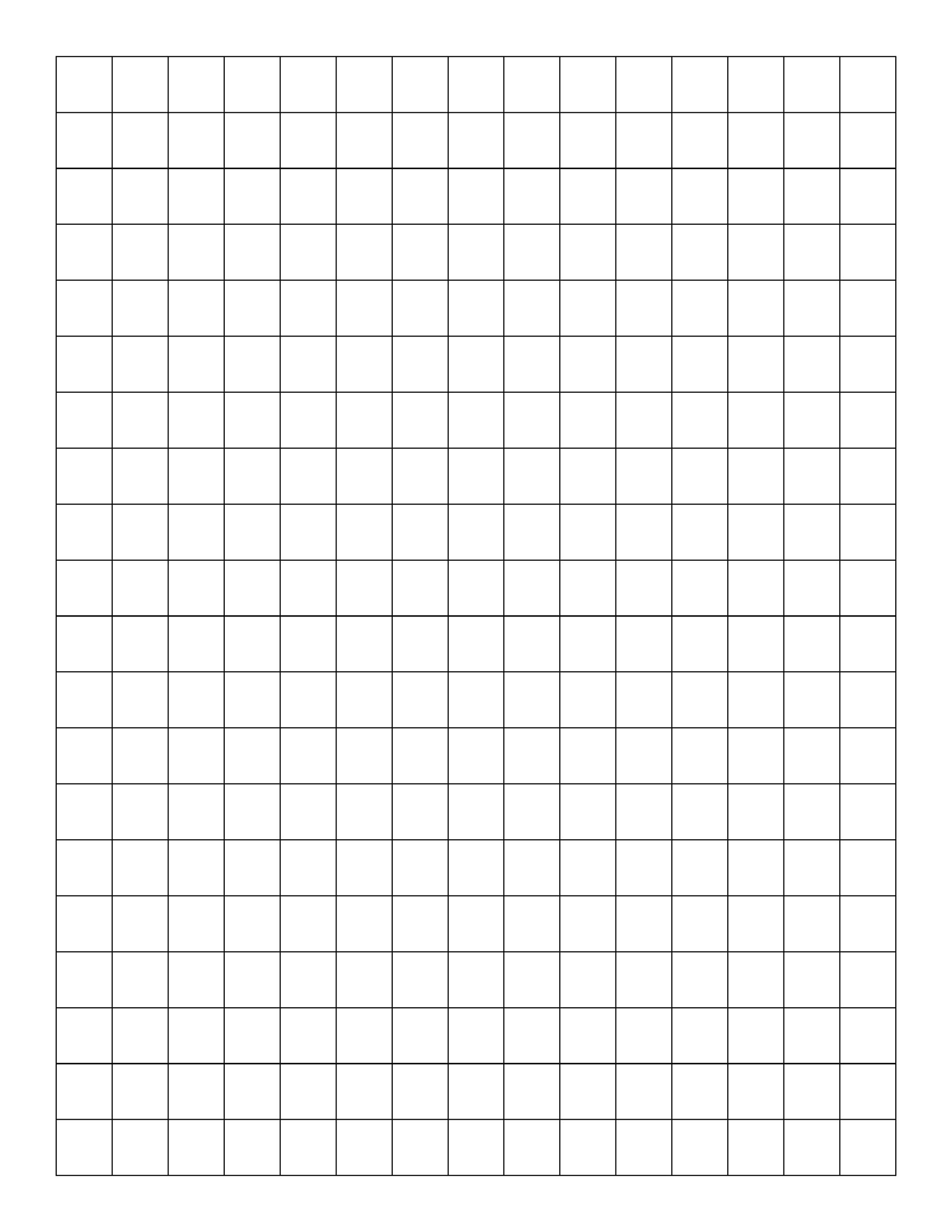 Graph Paper Free Printable