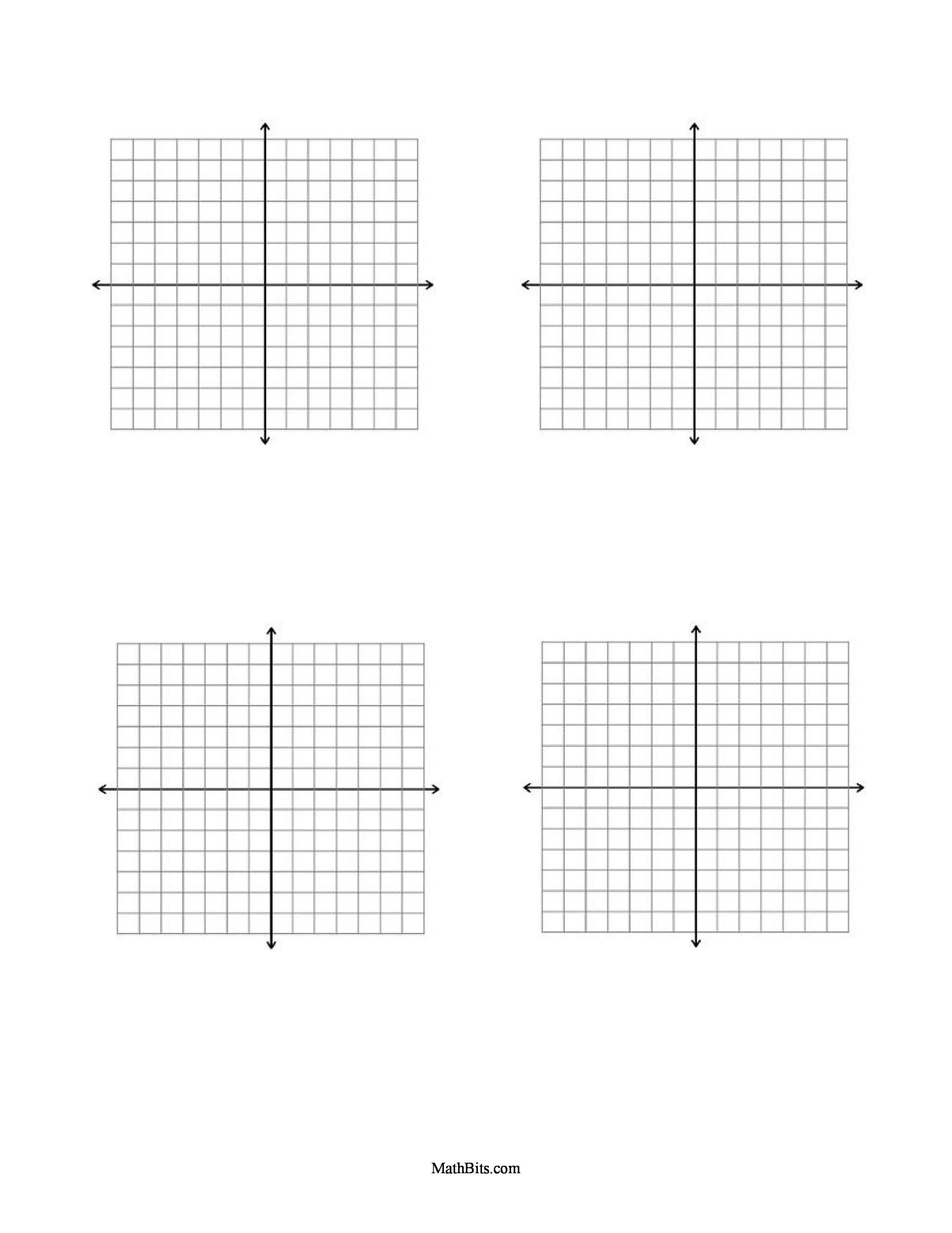 Free Printable Graph Paper Templates Word Pdf Template Lab