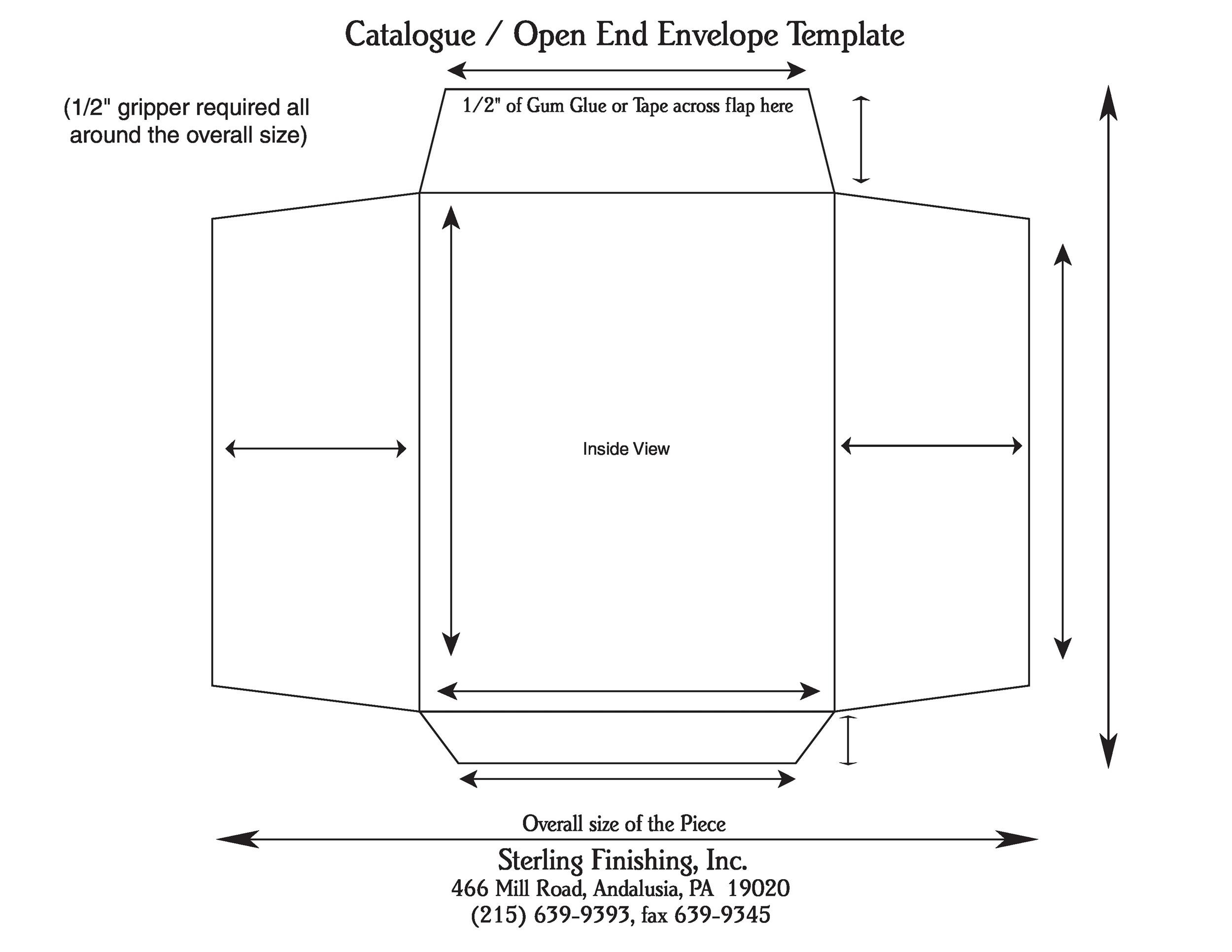 40+ FREE Envelope Templates (Word + PDF) ᐅ TemplateLab