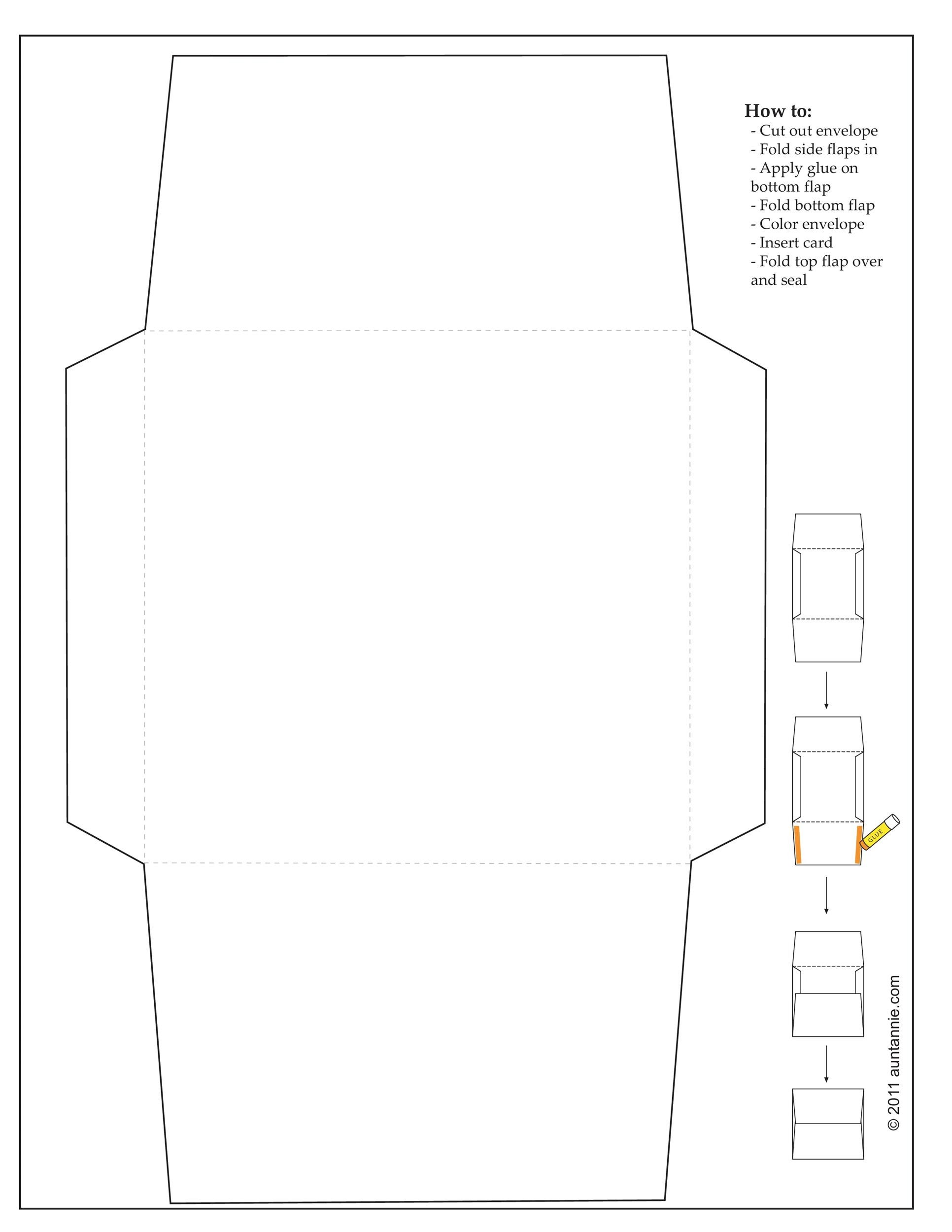 Downloadable Free Printable Envelope Template Printable Templates