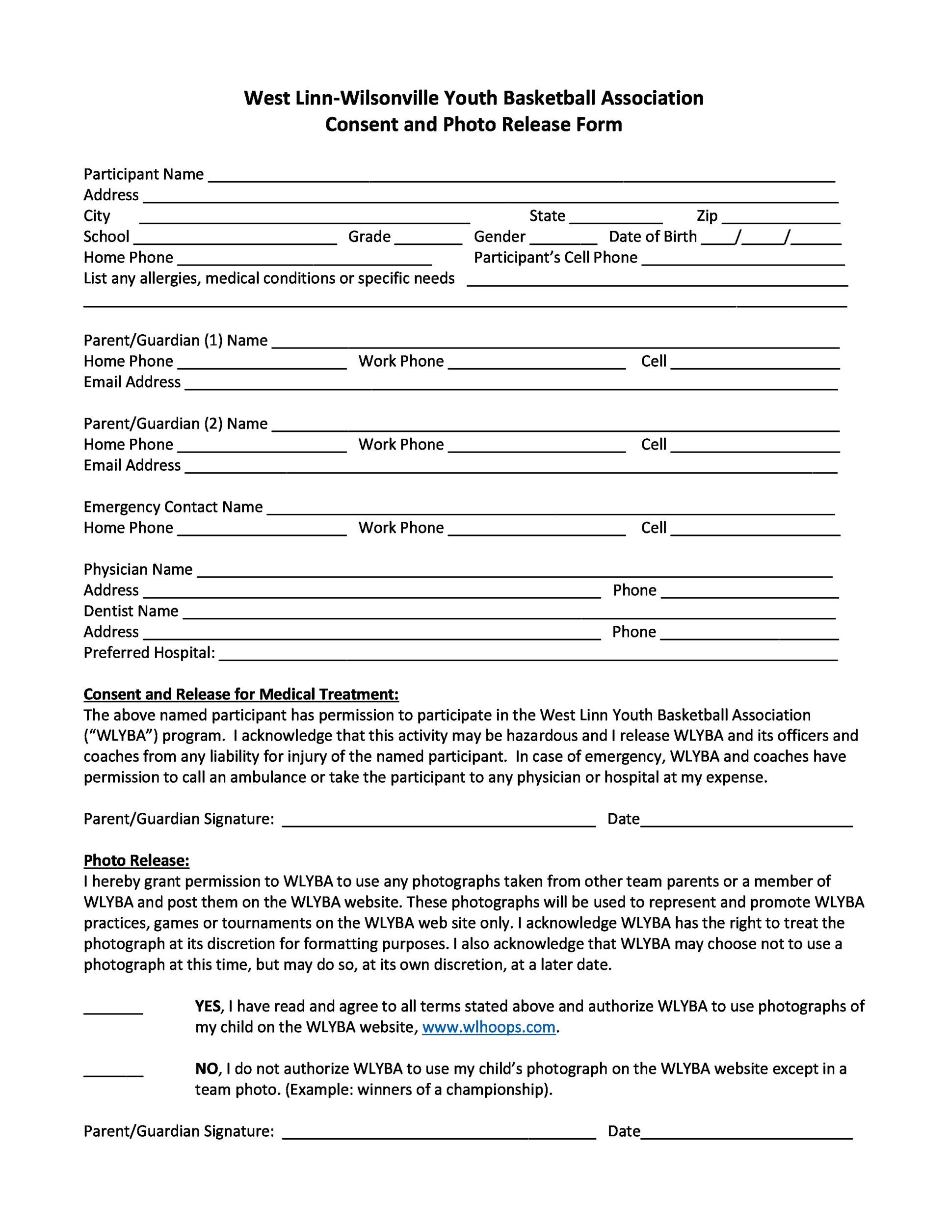 Medical Authorization Form For Grandparents For More