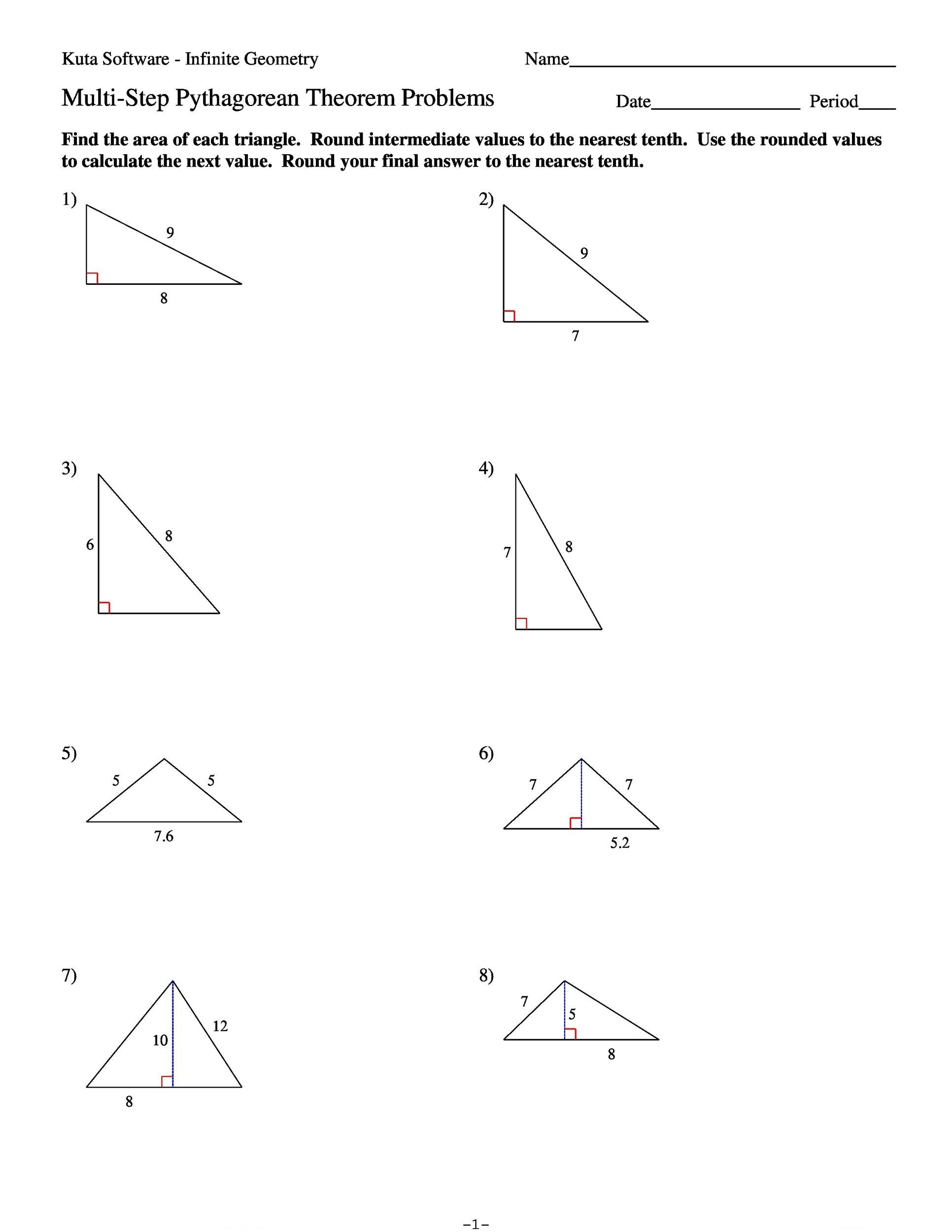 kuta-software-multi-step-pythagorean-theorem-problems-most-freeware