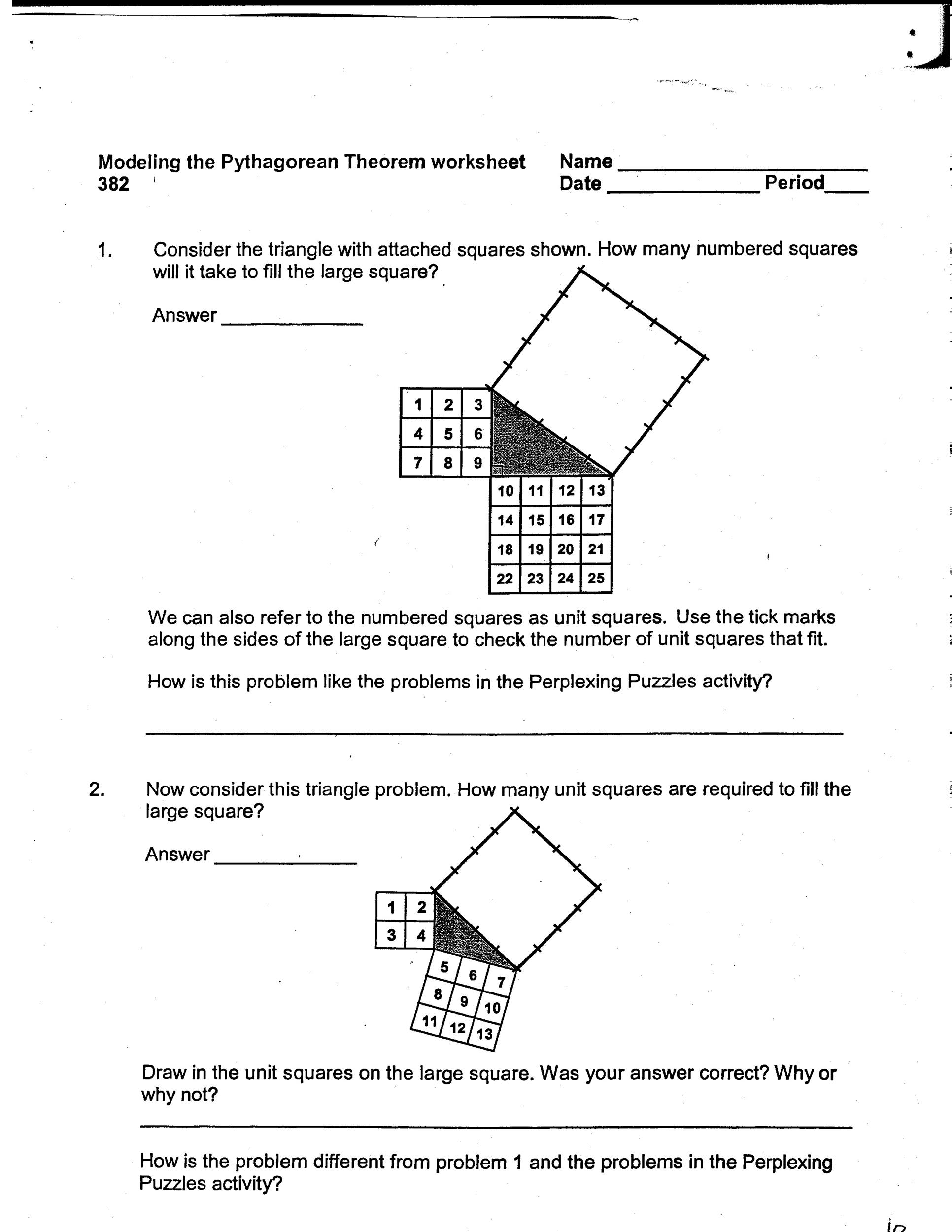 31 Pythagorean Theorem Worksheet Answers - Worksheet Resource Plans