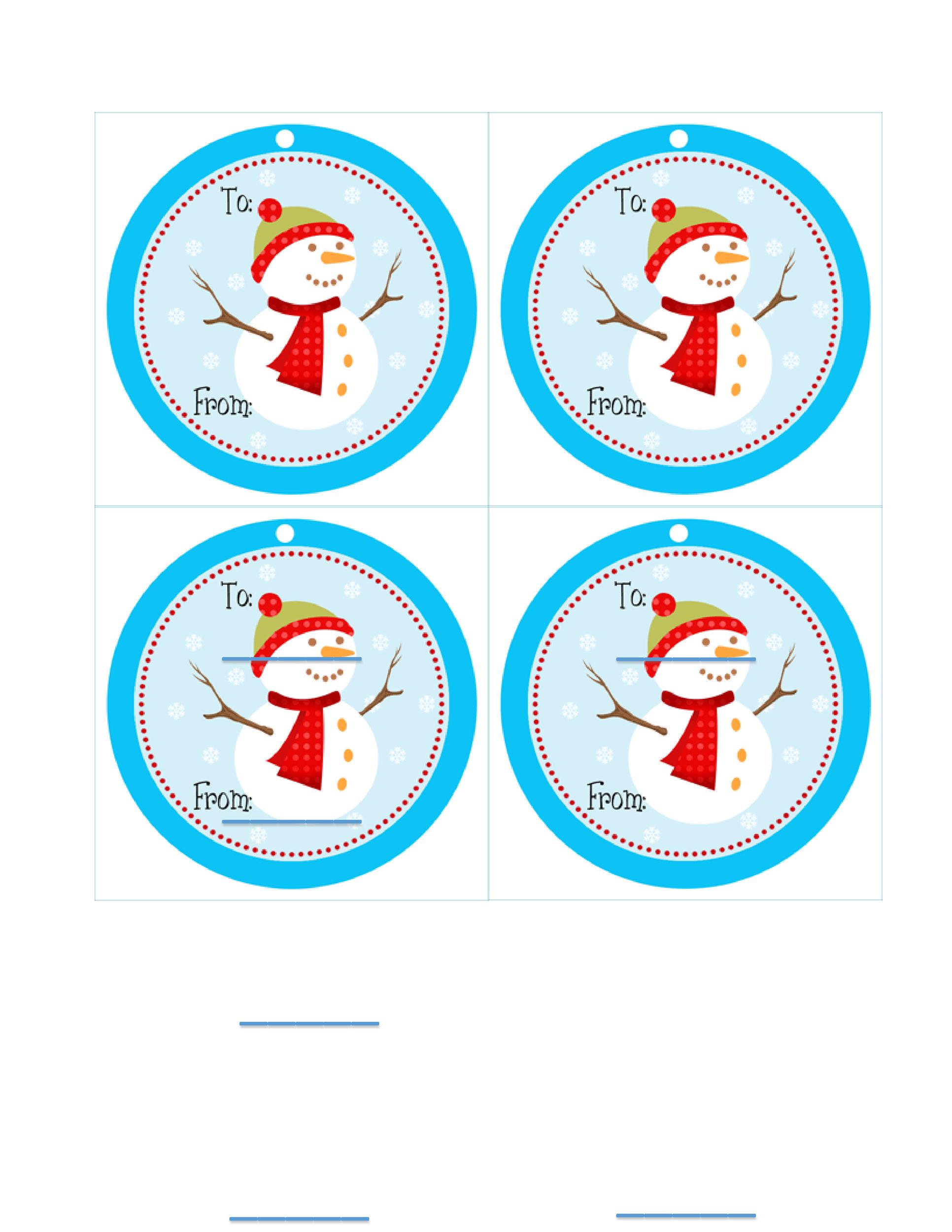 Free Gift Tag Templates For Word