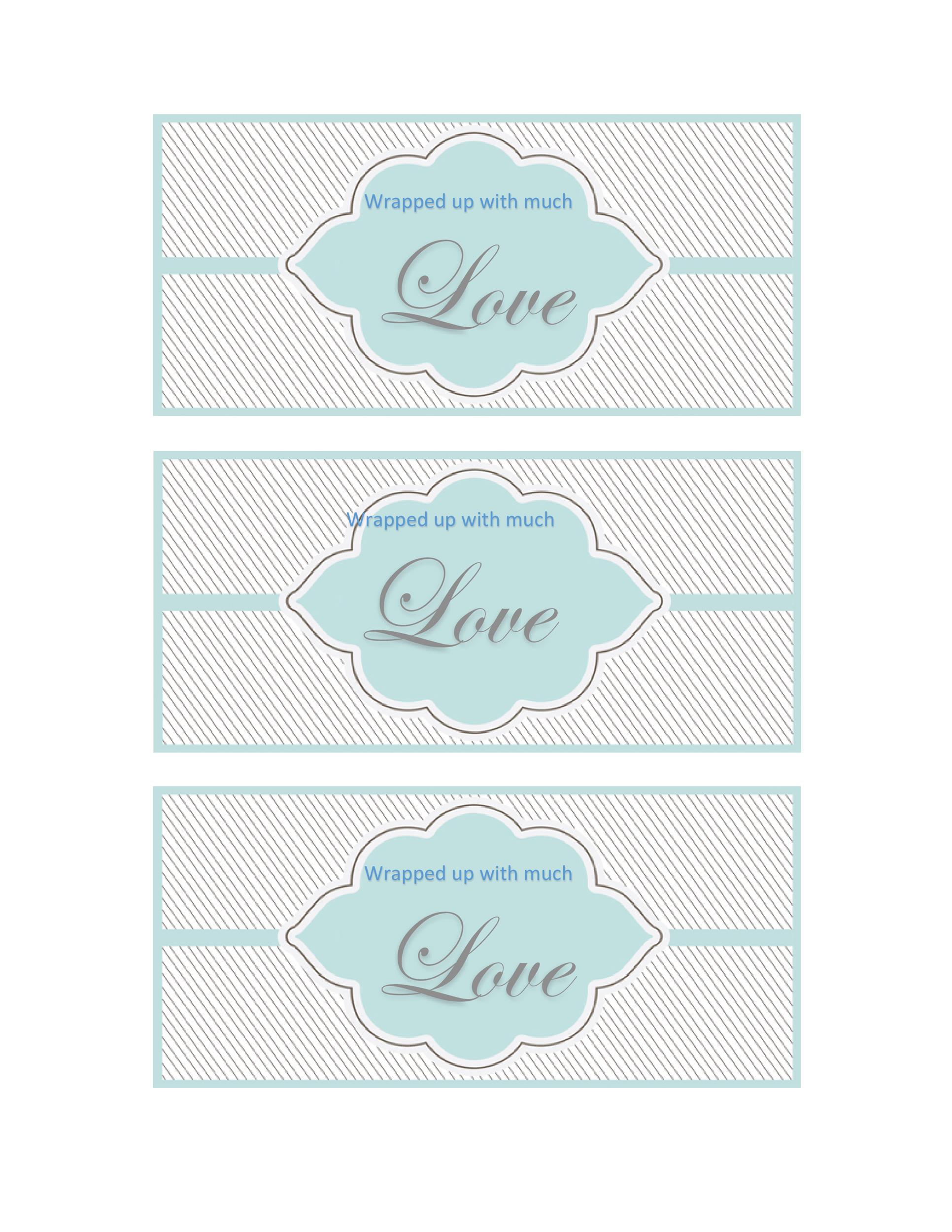 Google Docs Gift Tag Template