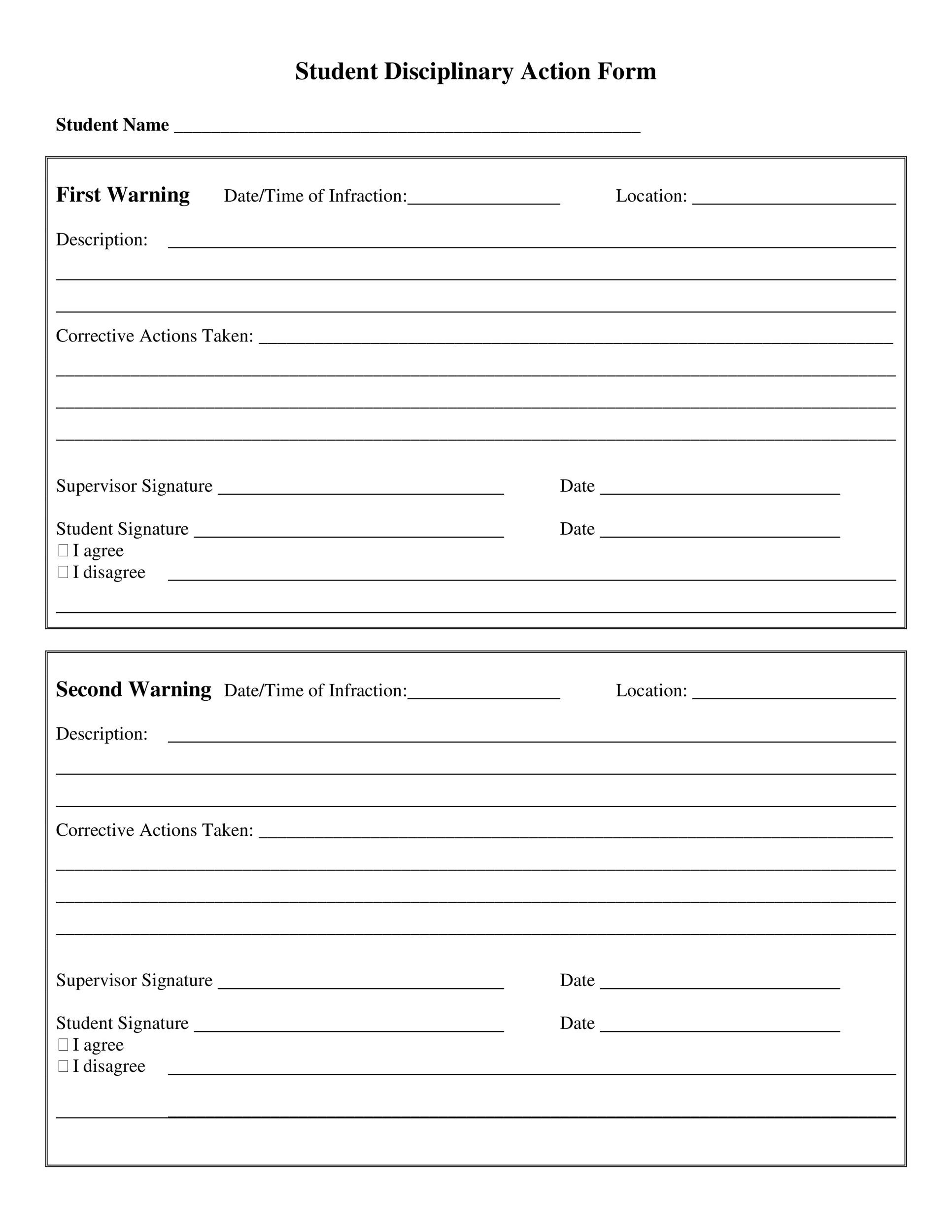 46 Effective Employee Write Up Forms [+ Disciplinary Action Forms]