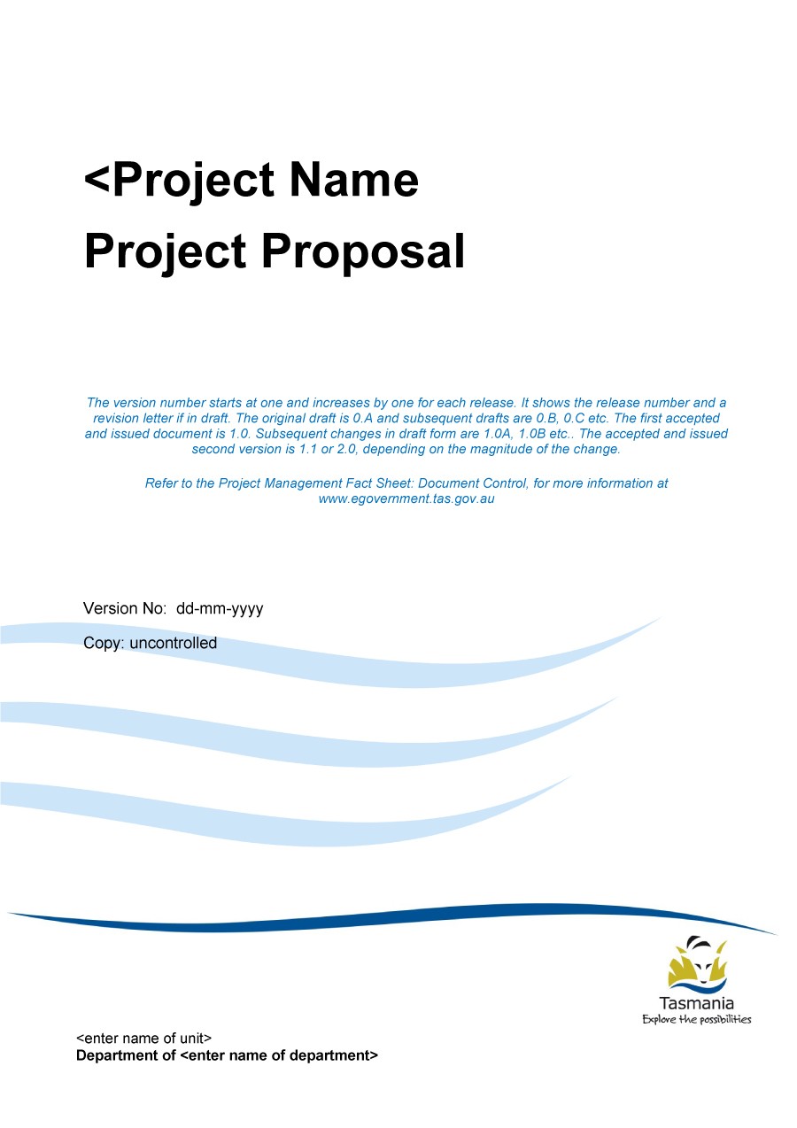 Professional Project Proposal Templates Template Lab