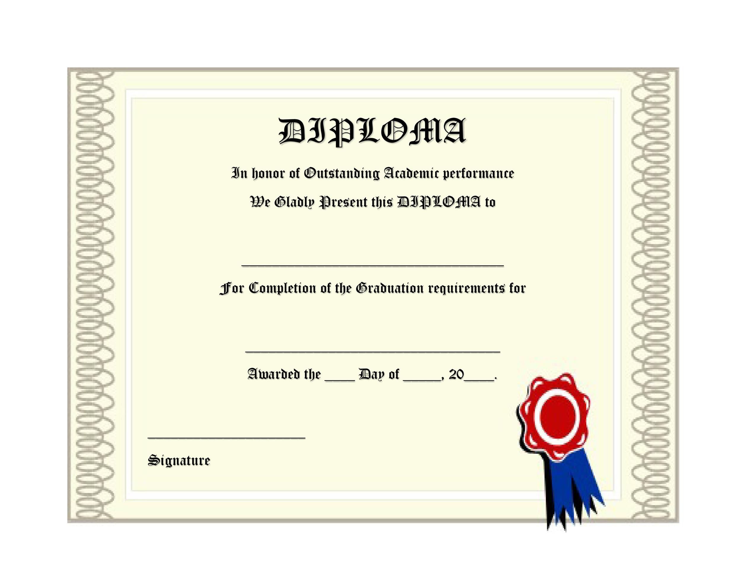 fake diploma maker free - Beyti Regarding Fake Diploma Certificate Template