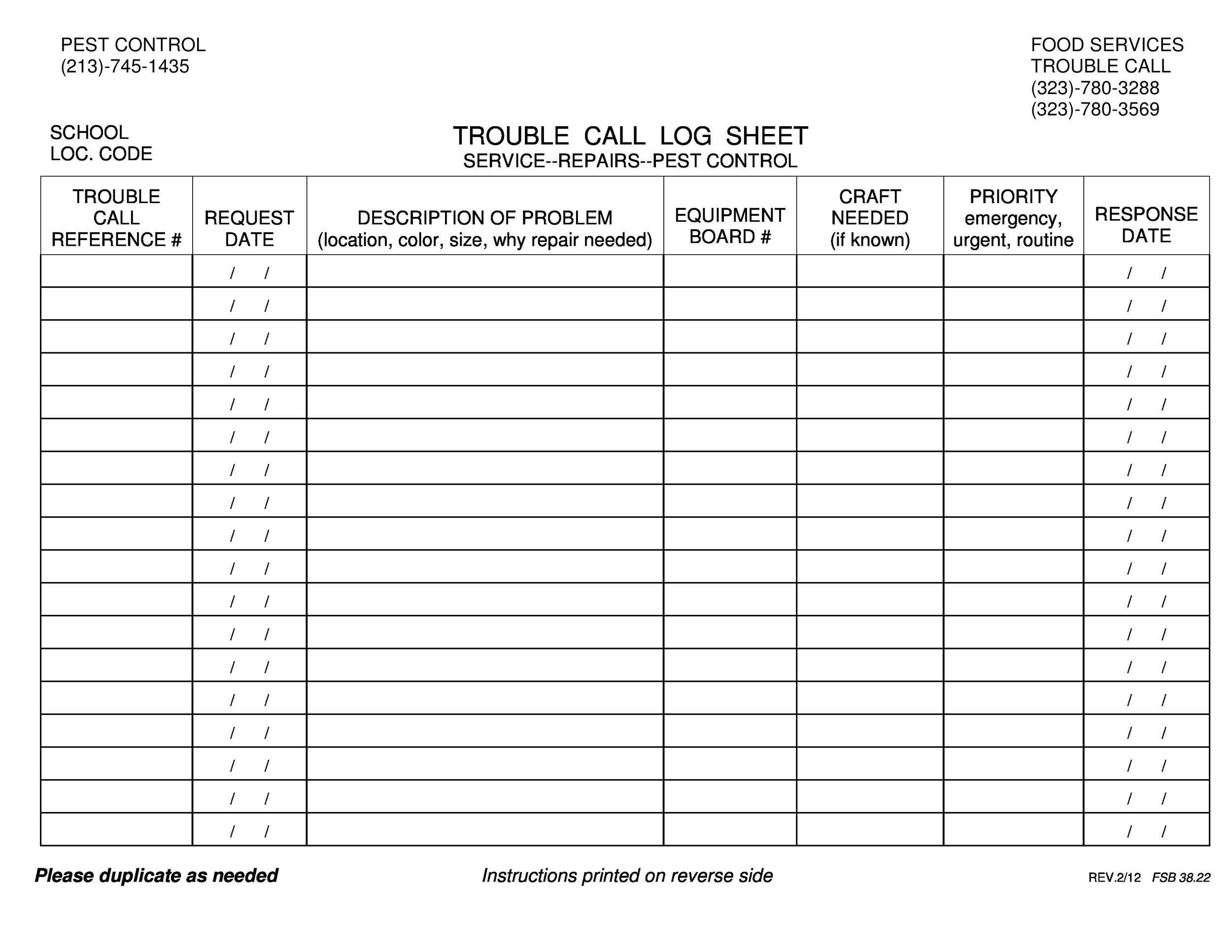 40 Printable Call Log Templates In Microsoft Word And Excel 56109 Hot Sex Picture 8005