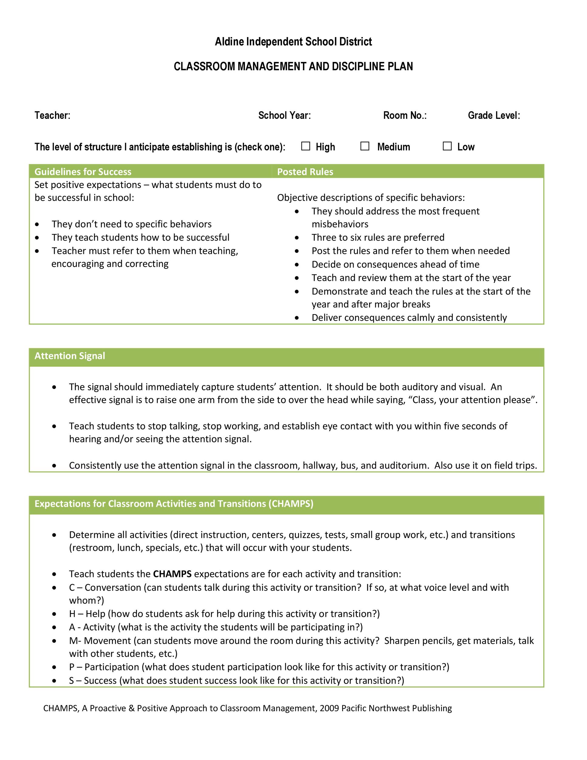 classroom-management-plan-38-templates-examples-templatelab