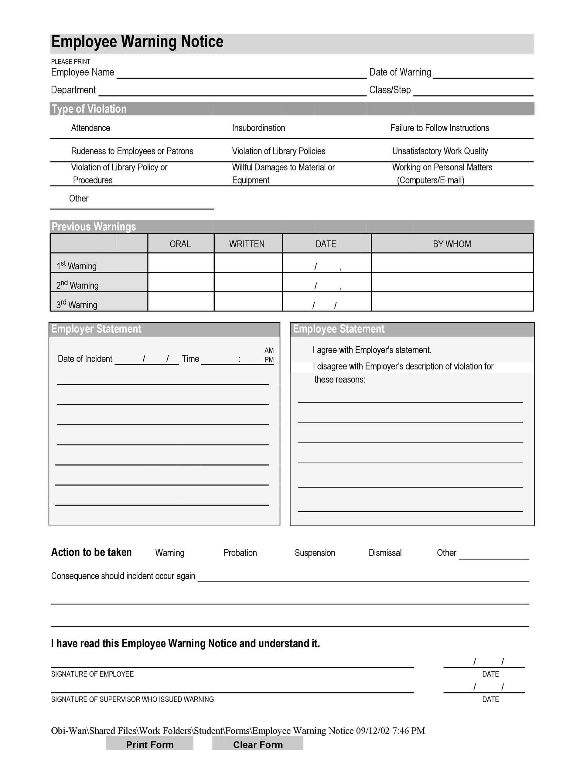 employee-warning-notice-download-56-free-templates-forms