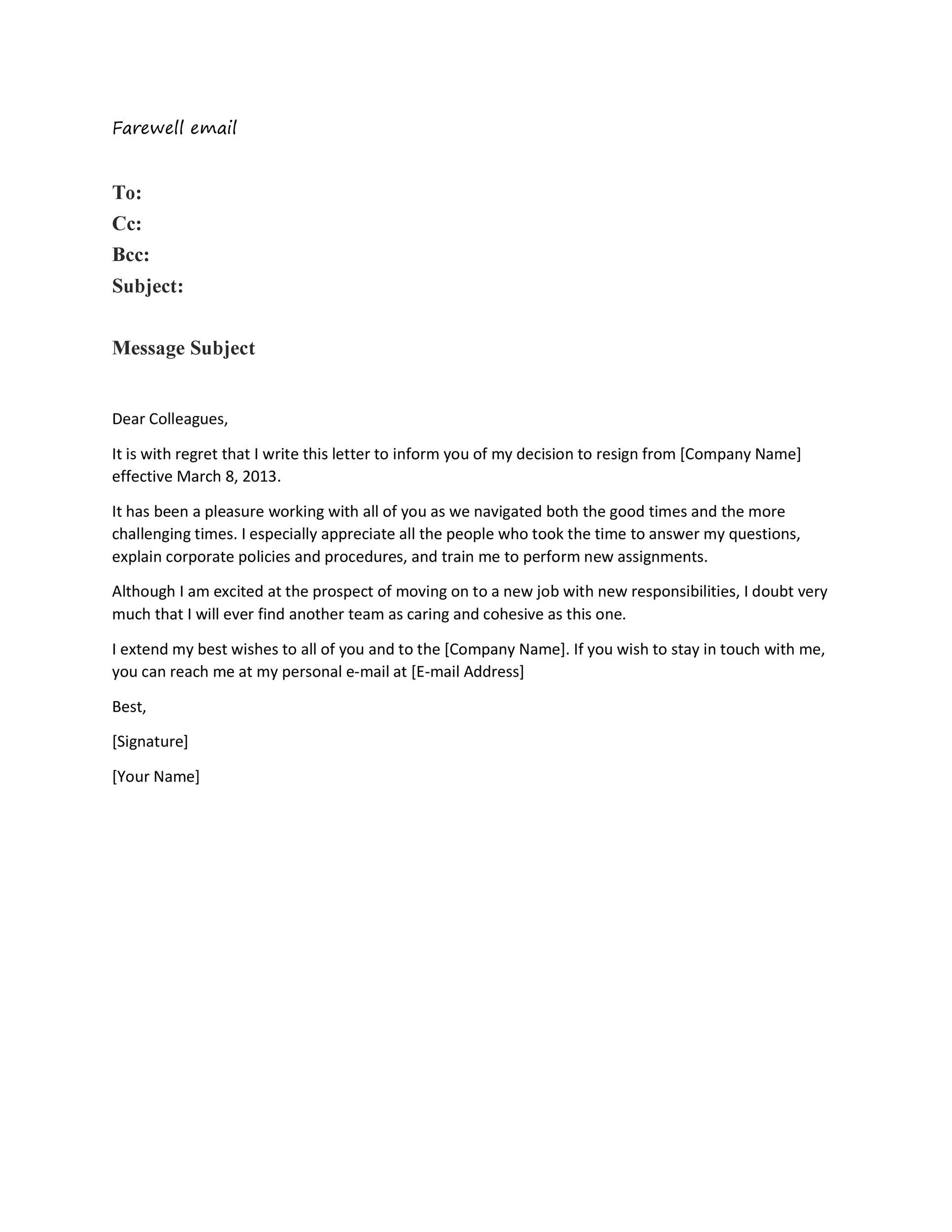 Response To Resignation Letter Of Colleague Database Letter Template Collection