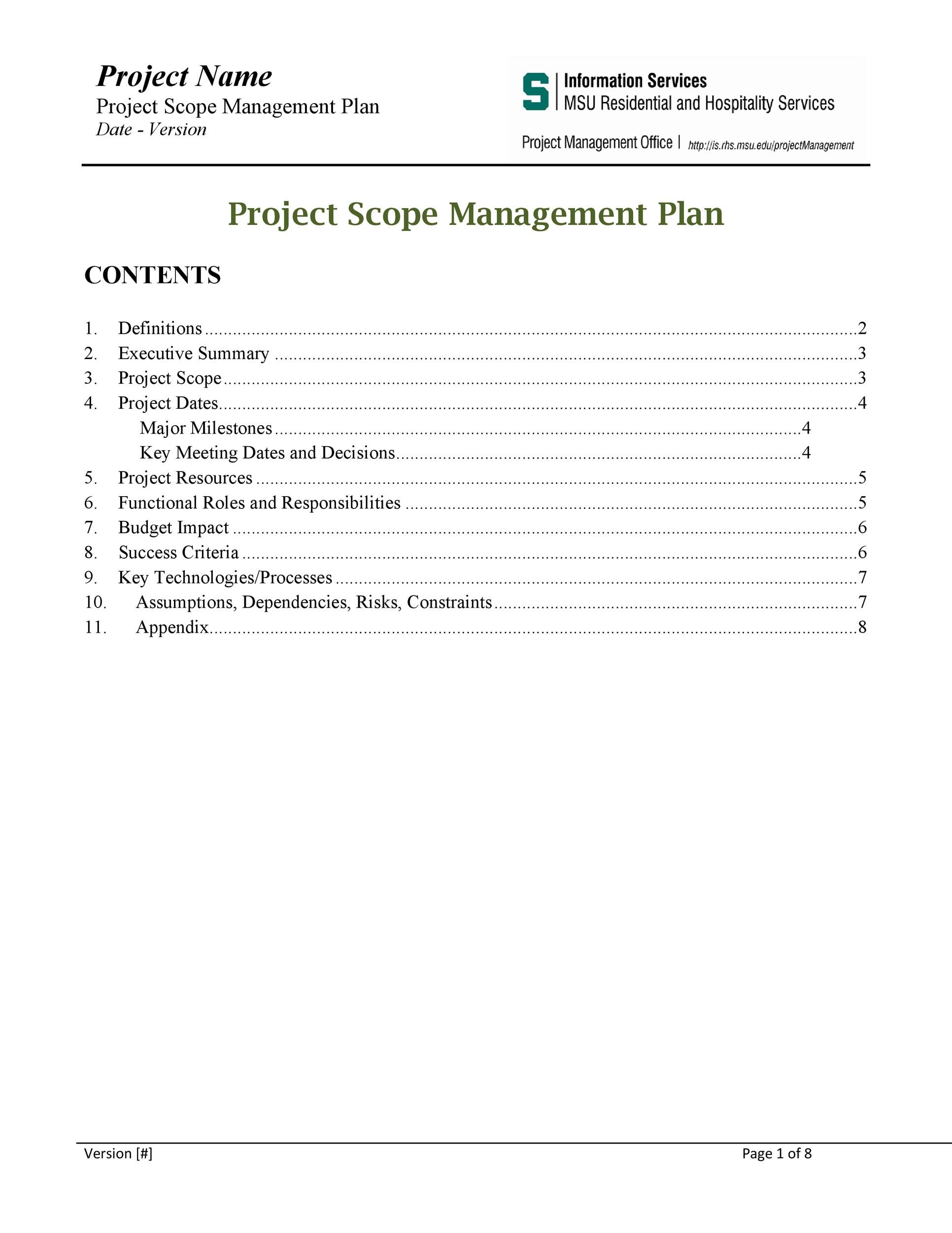 project-management-scope-template-for-your-needs