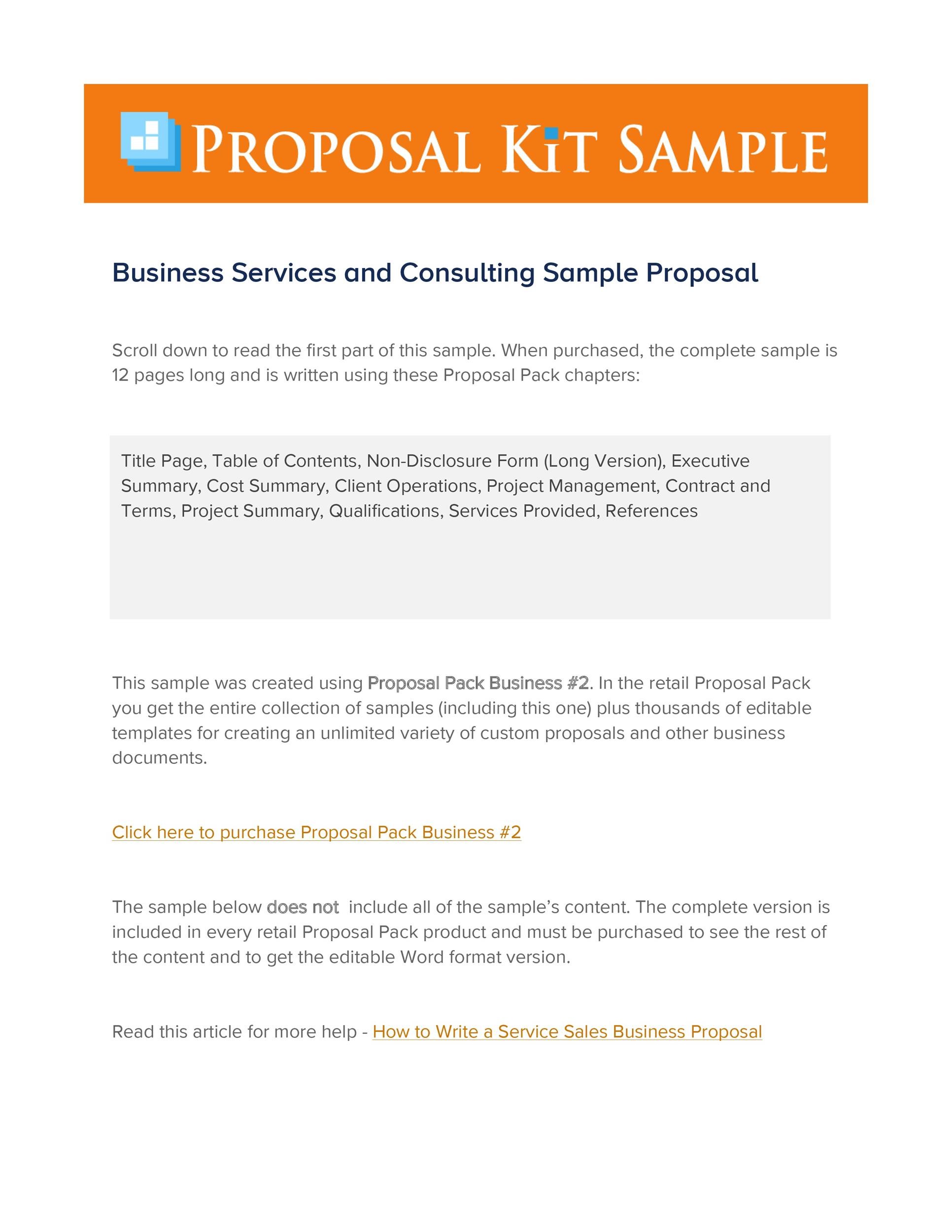 39 BEST Consulting Proposal Templates FREE ᐅ TemplateLab