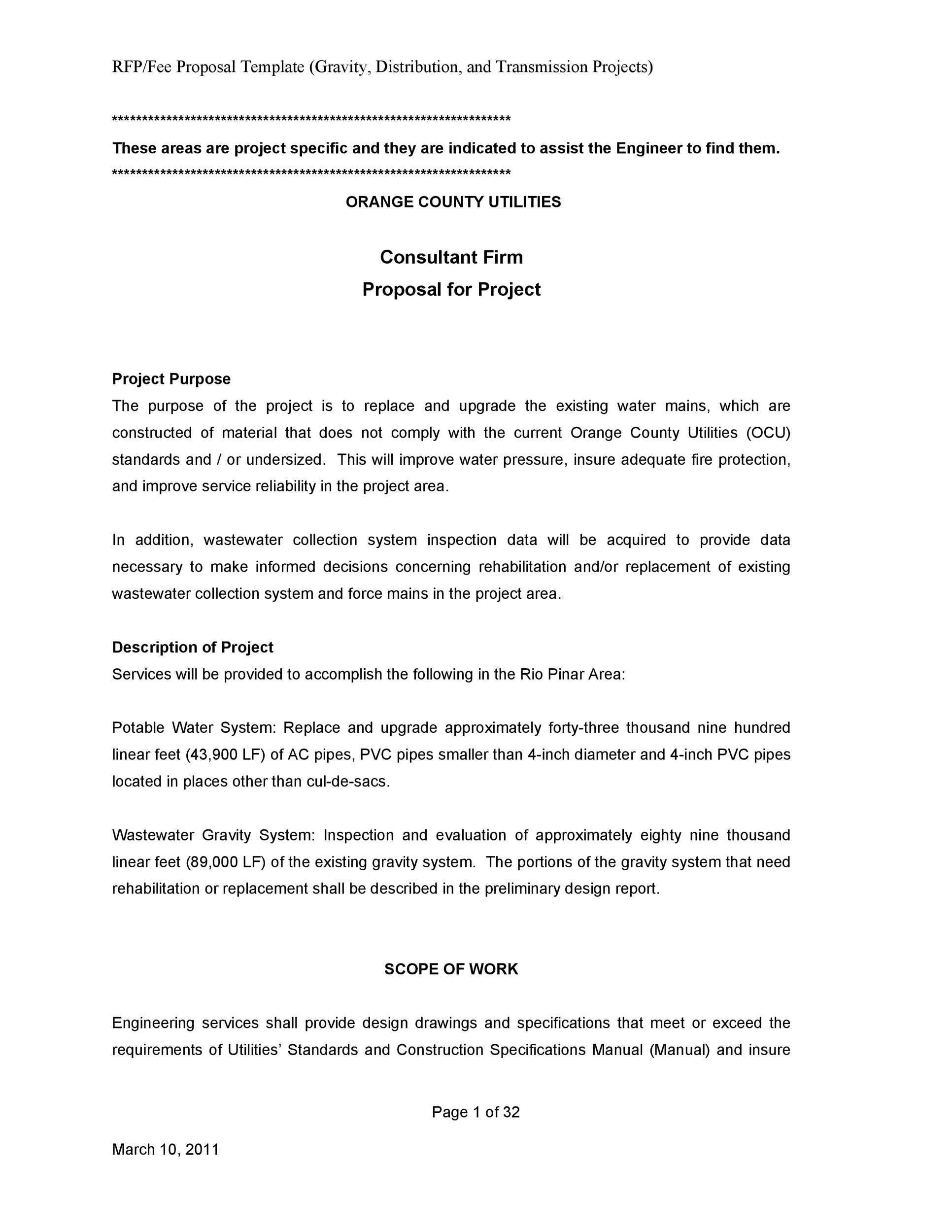 Distributed generation research proposal format