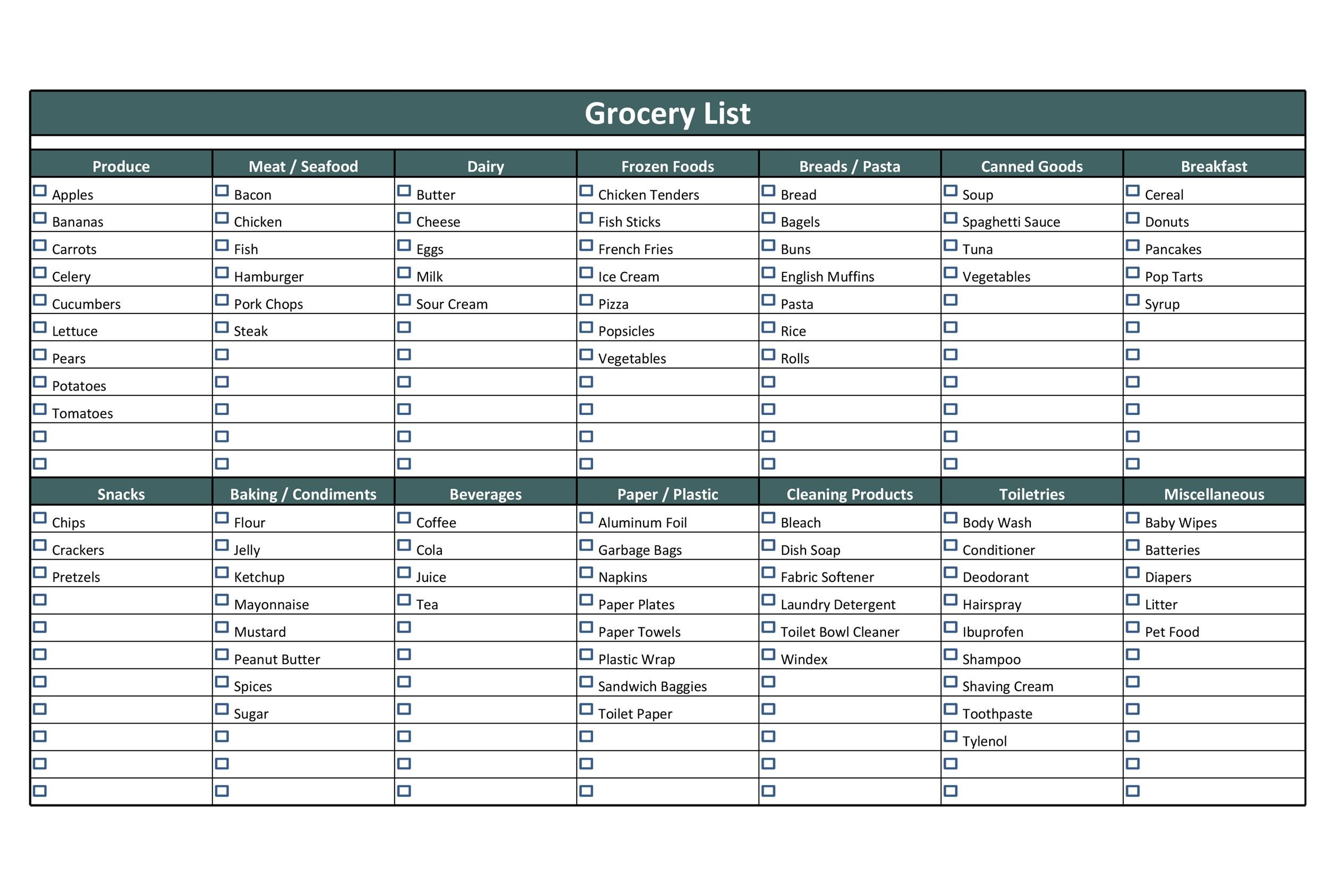 Grocery Inventory Template Hamle Rsd7 Org