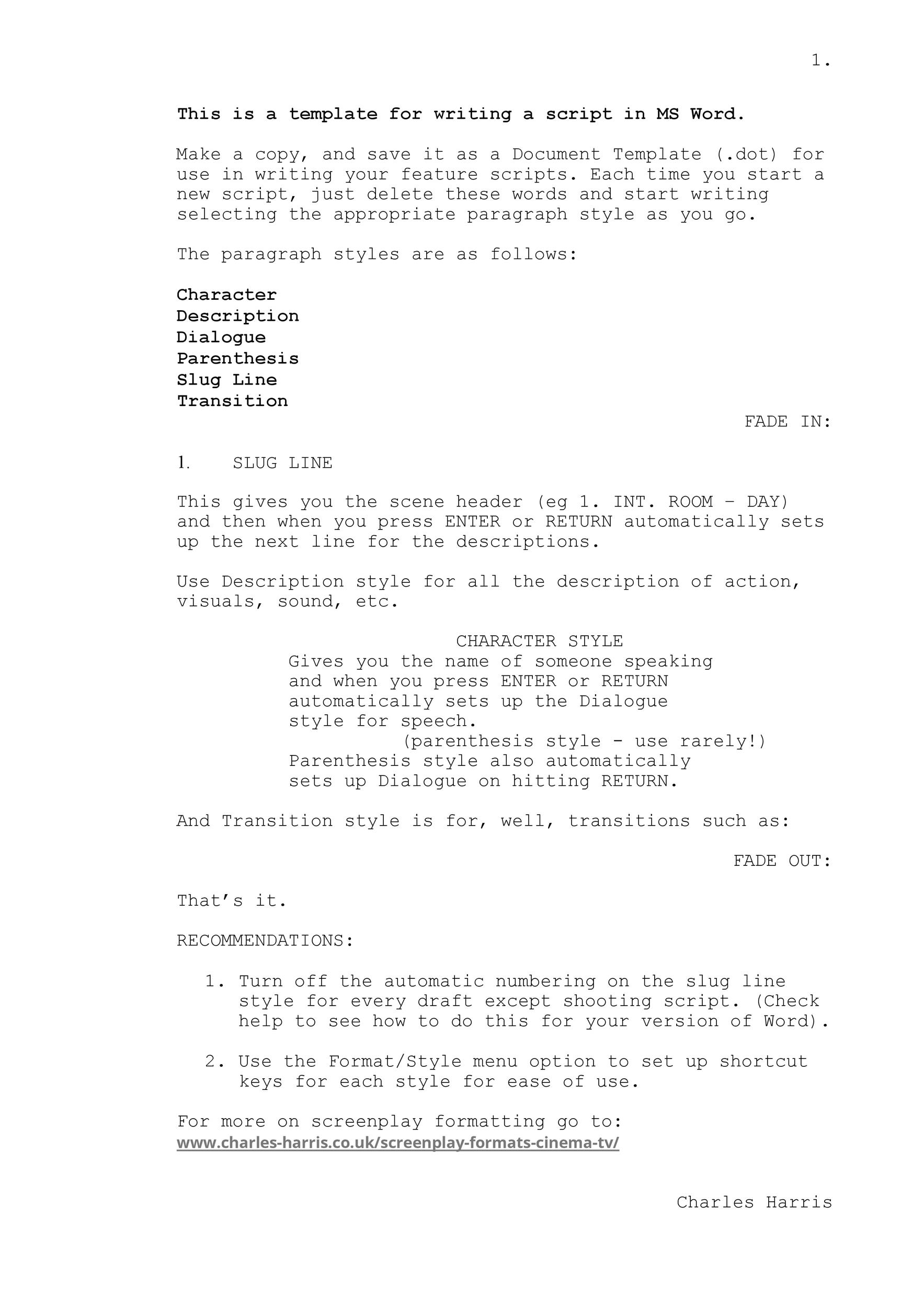 screenplay example