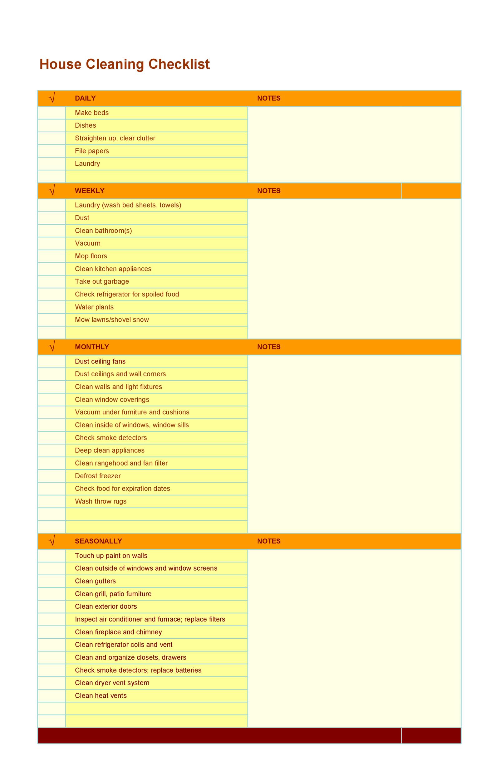 Commercial Kitchen Cleaning Rota Template Wow Blog