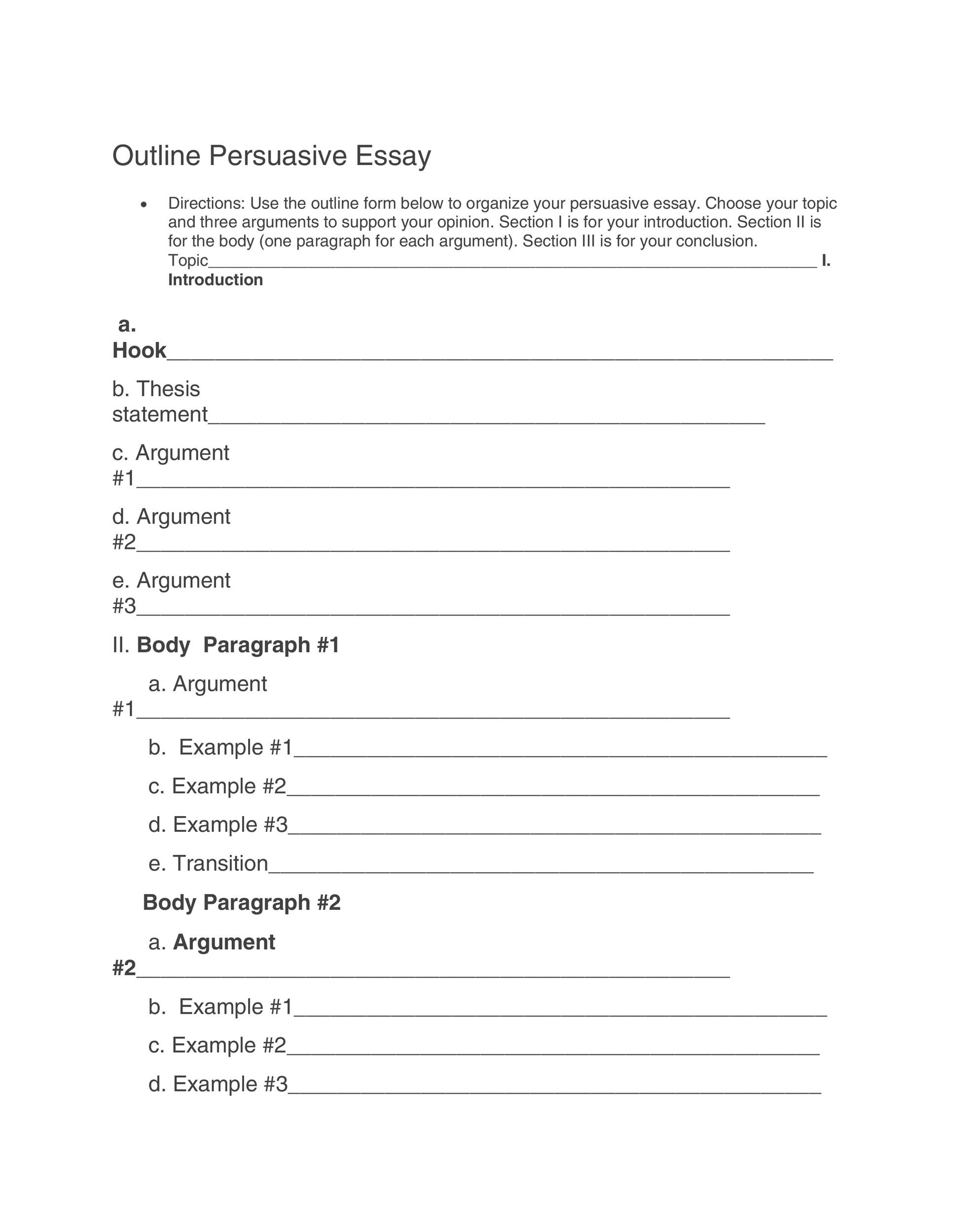 Persuasive essay format mla