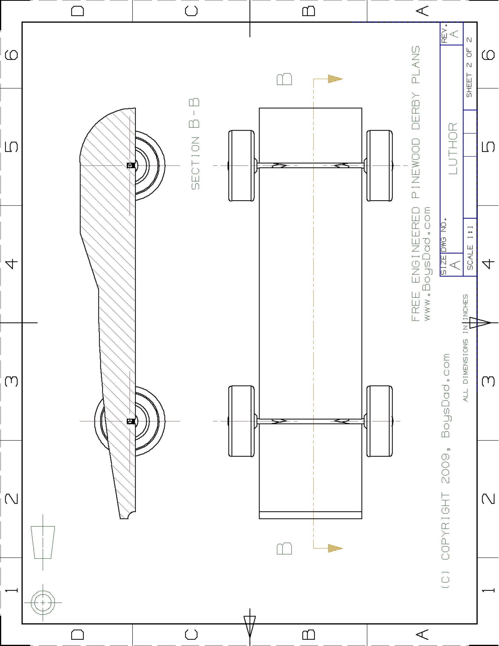 Printable Patterns For Pinewood Derby Cars