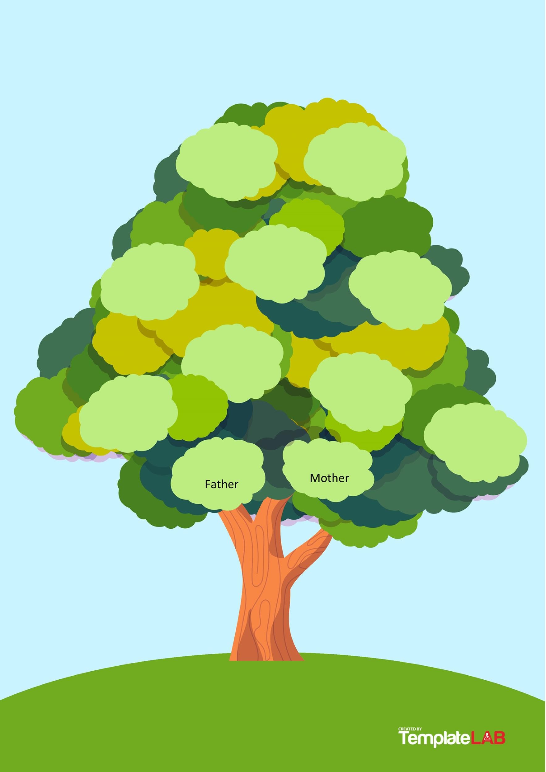 41  Free Family Tree Templates (Word Excel PDF) ᐅ TemplateLab