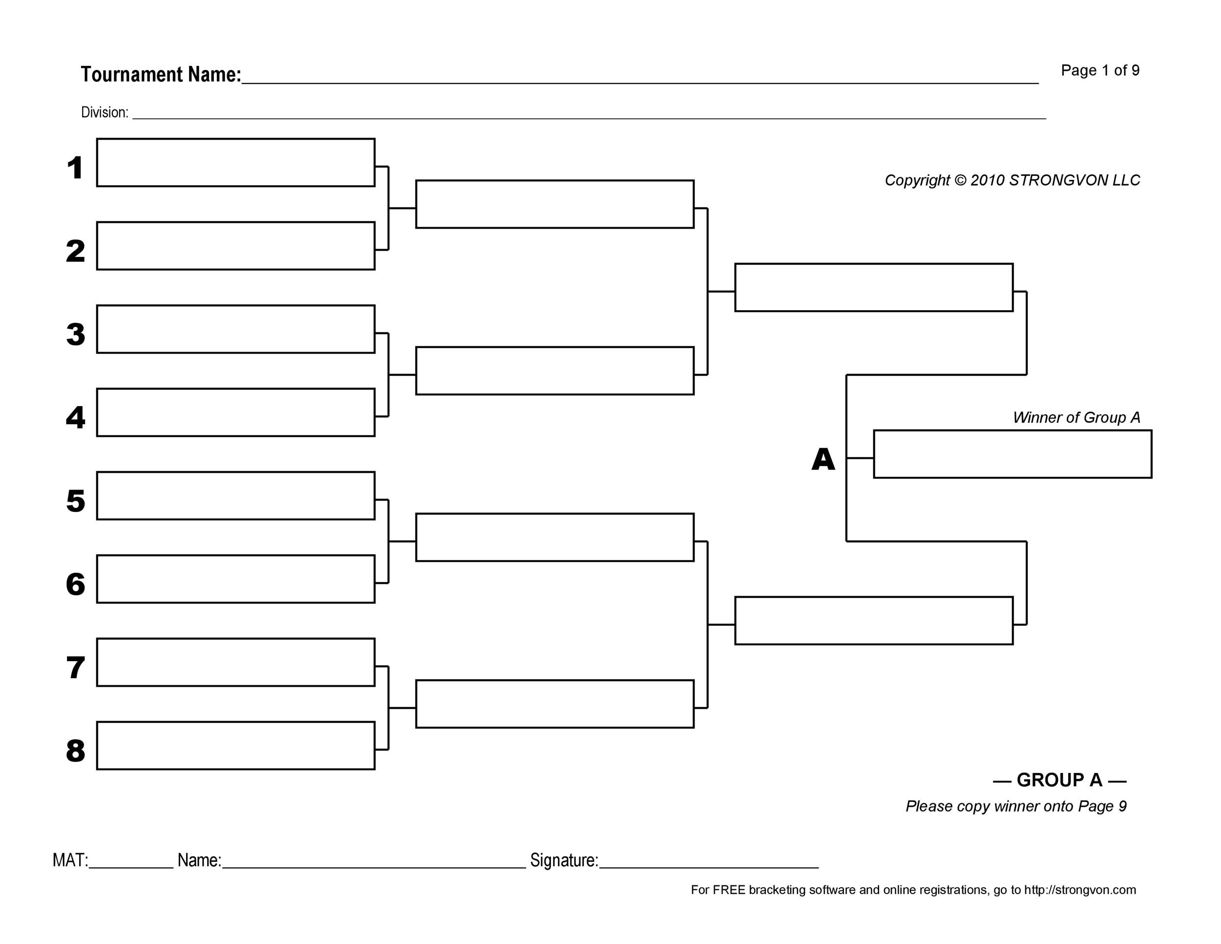 Tournament Chart Generator